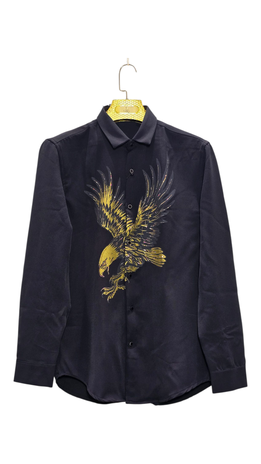 Self Design Premium Club Wear Sequin Men's Shirt