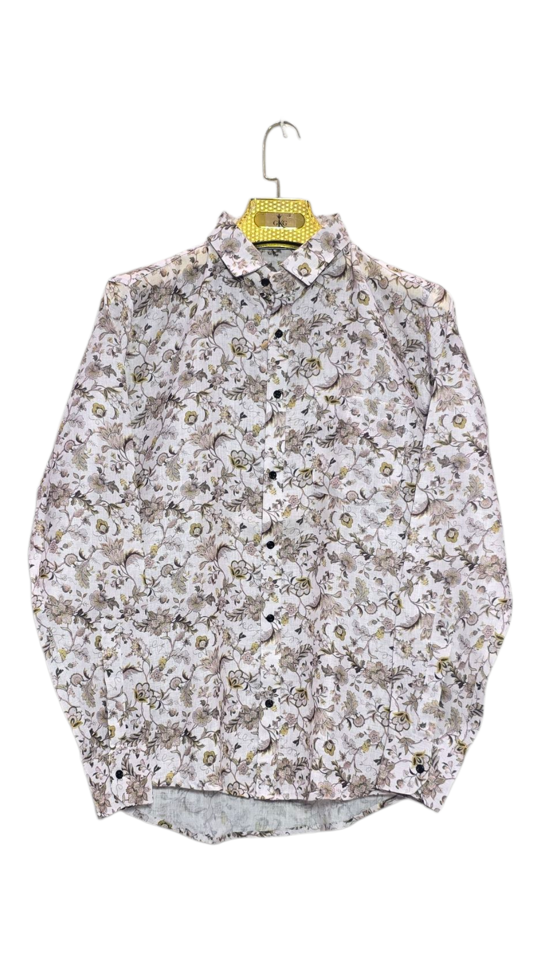 Self Design Printed Men's Shirt