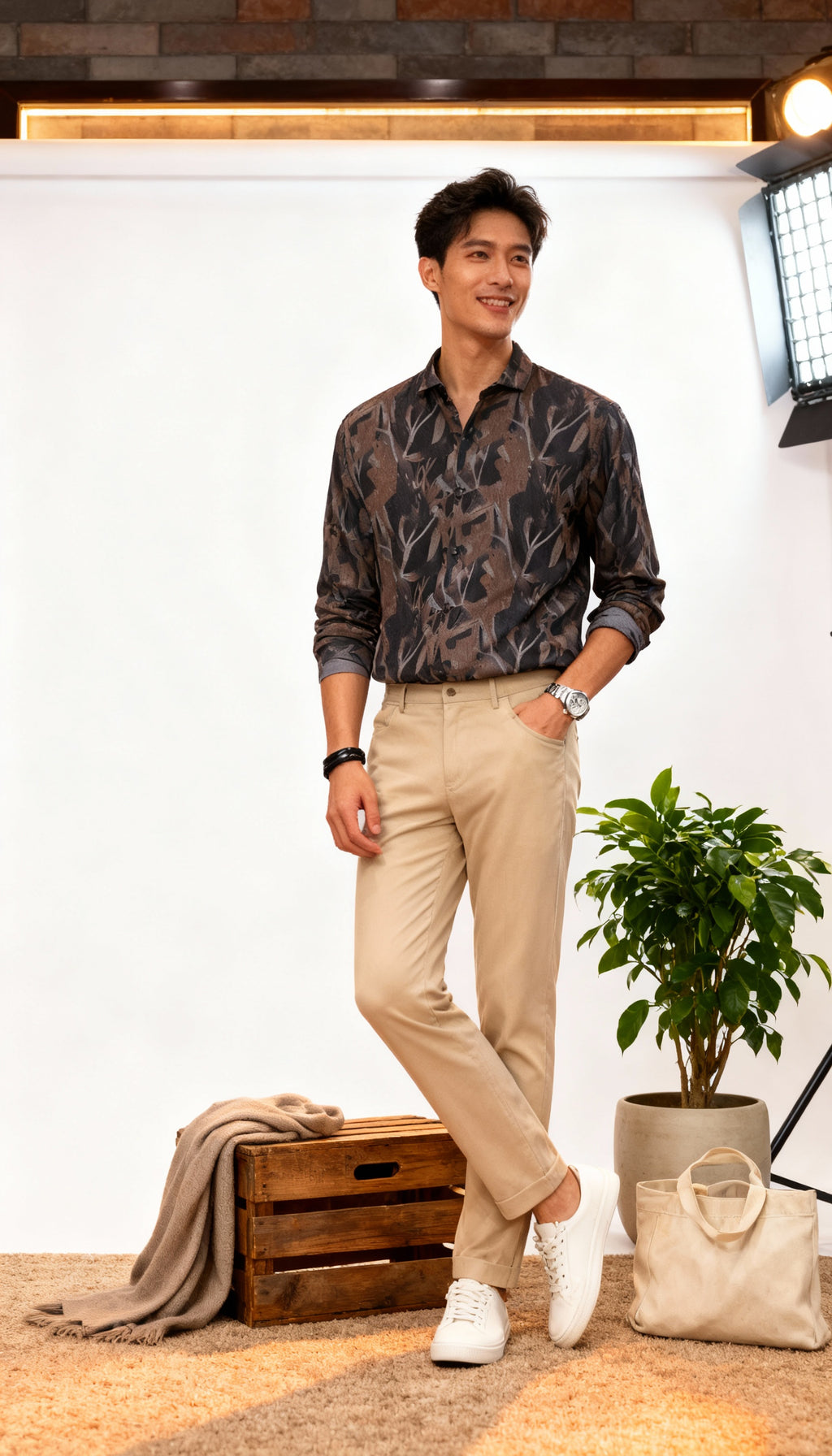 Fancy Printed Men's Shirt