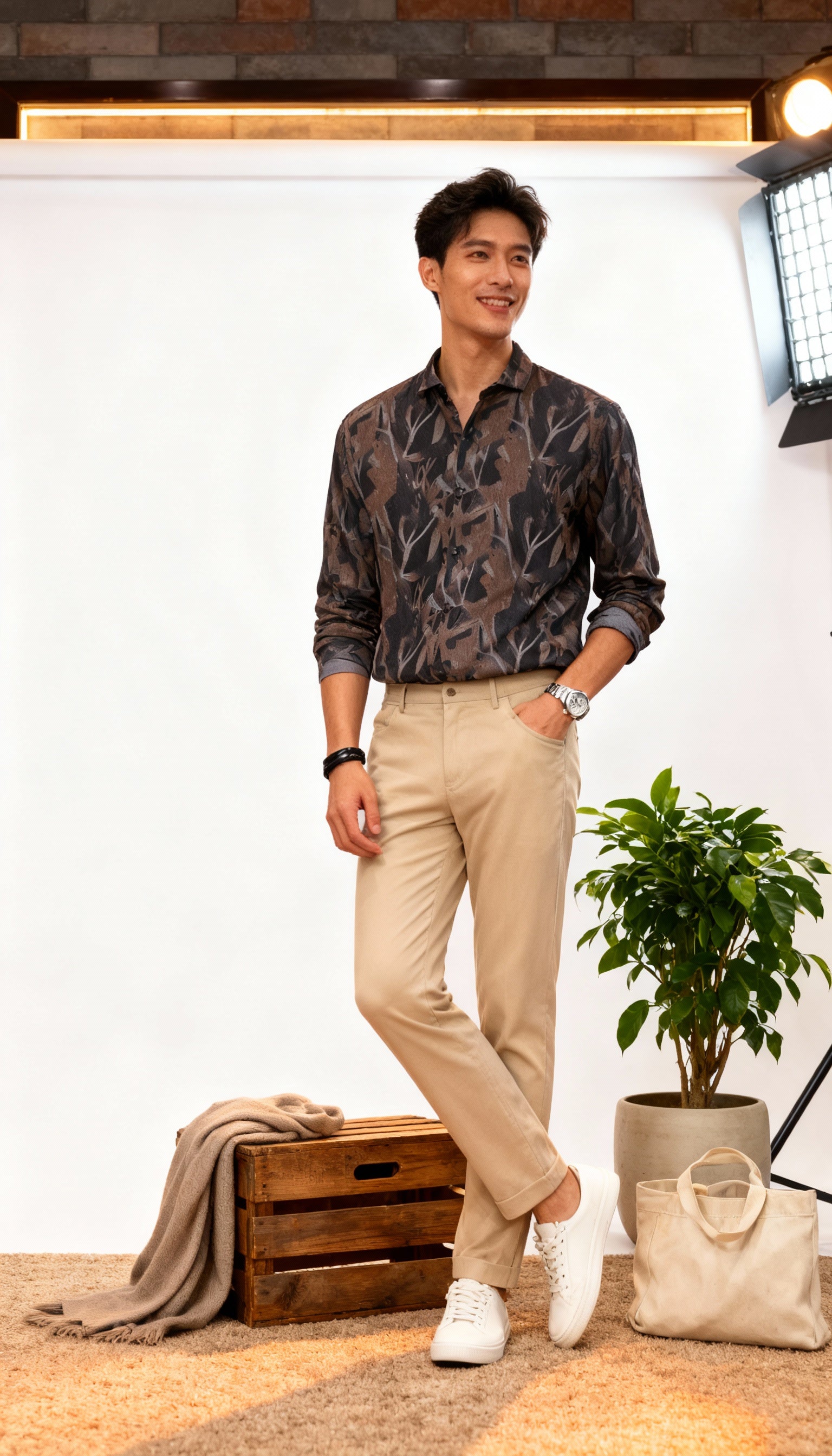 Fancy Printed Men's Shirt
