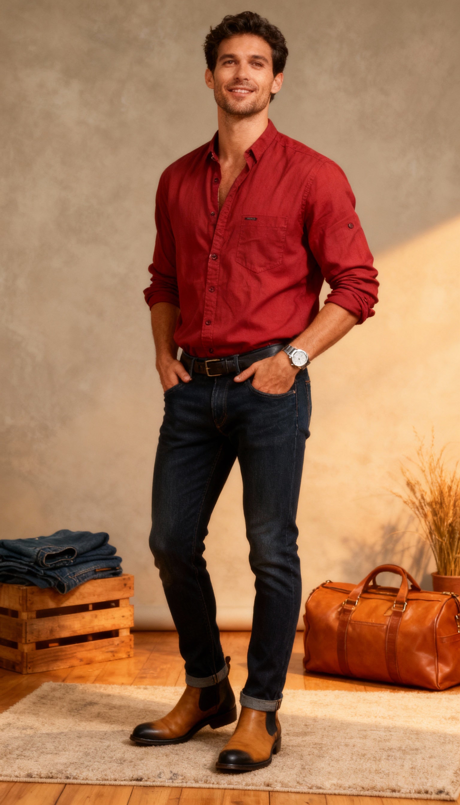 Solid Plain Men's Shirt