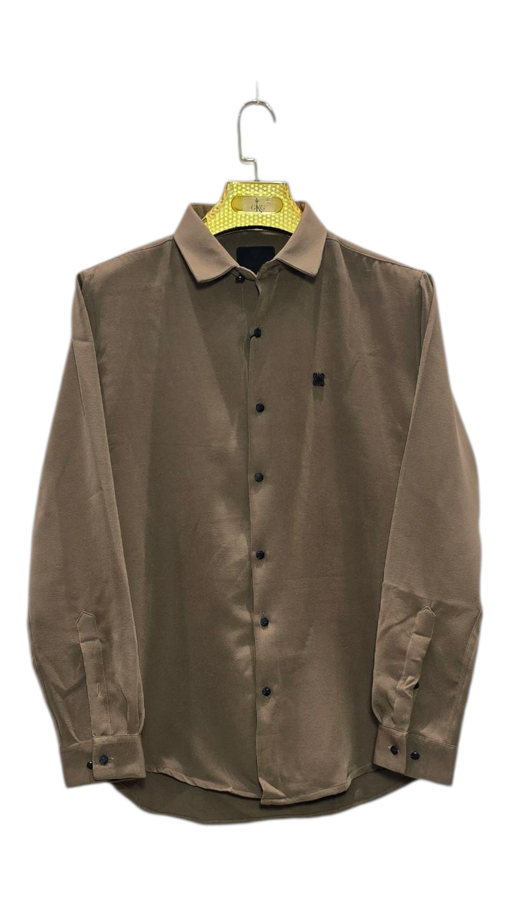 Solid Plain Premium Club Wear Men's Shirt