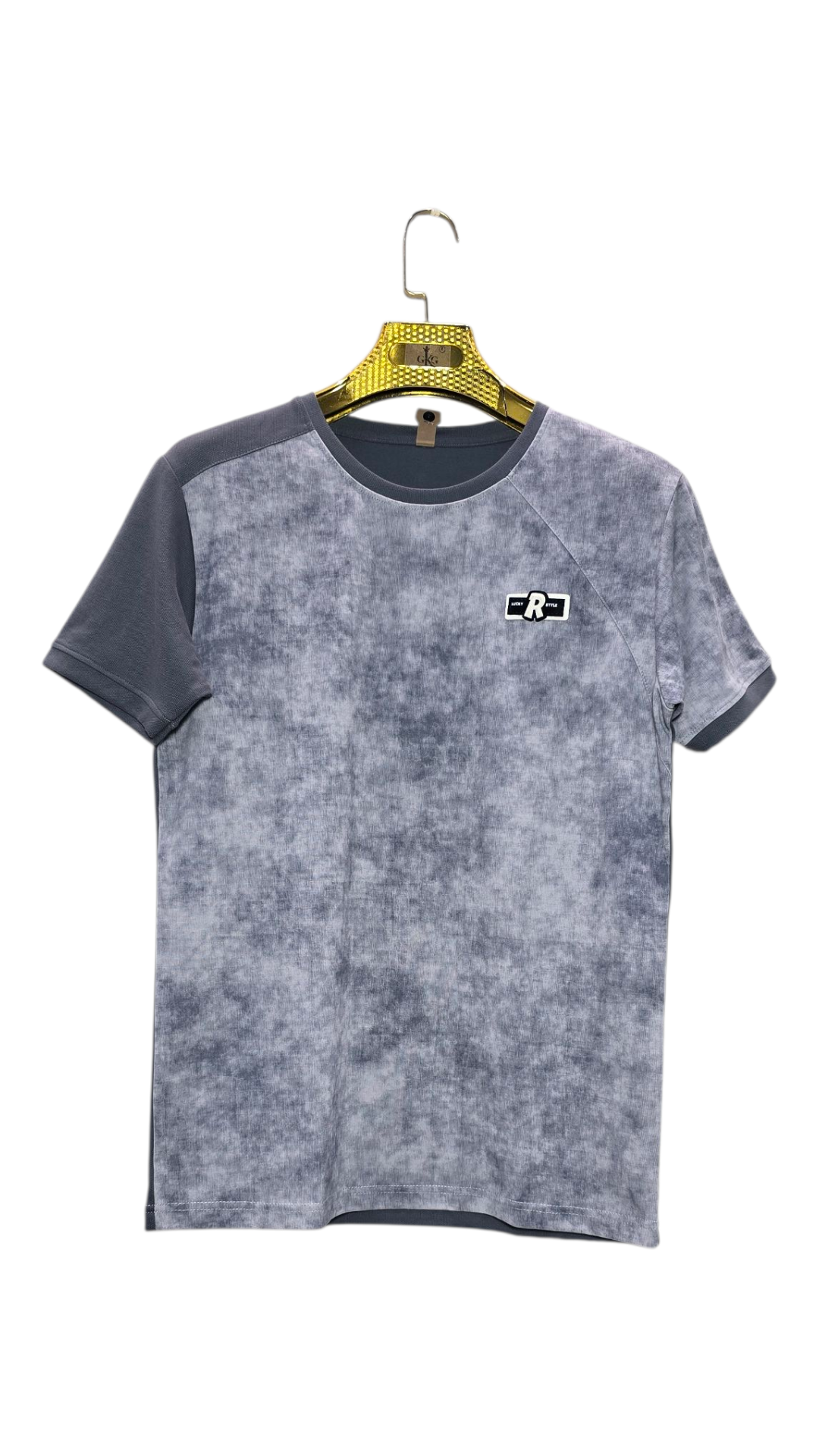 Self Printed Designer Men's T-Shirt