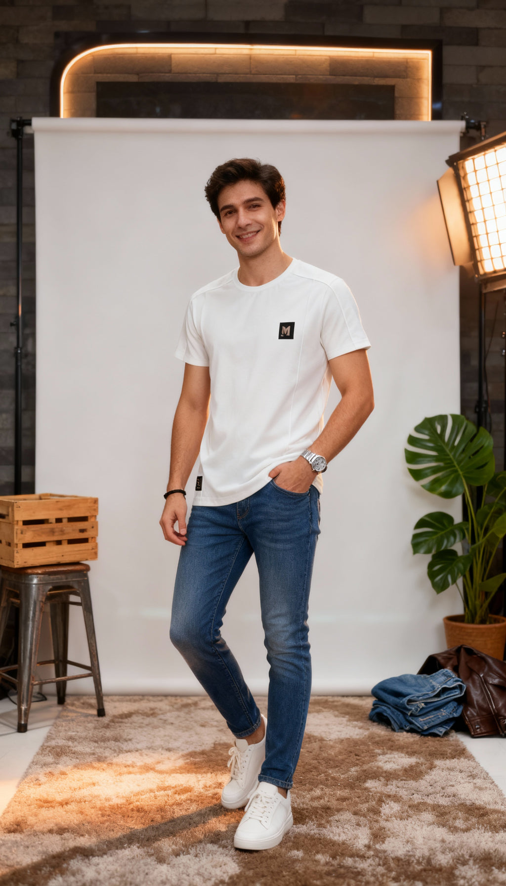 Plain Men's T-Shirt