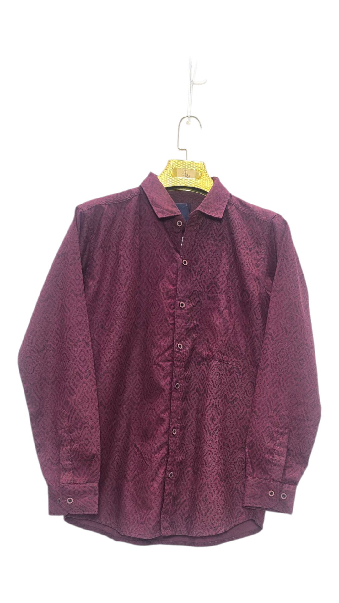 Self Design Casual Men's Shirt