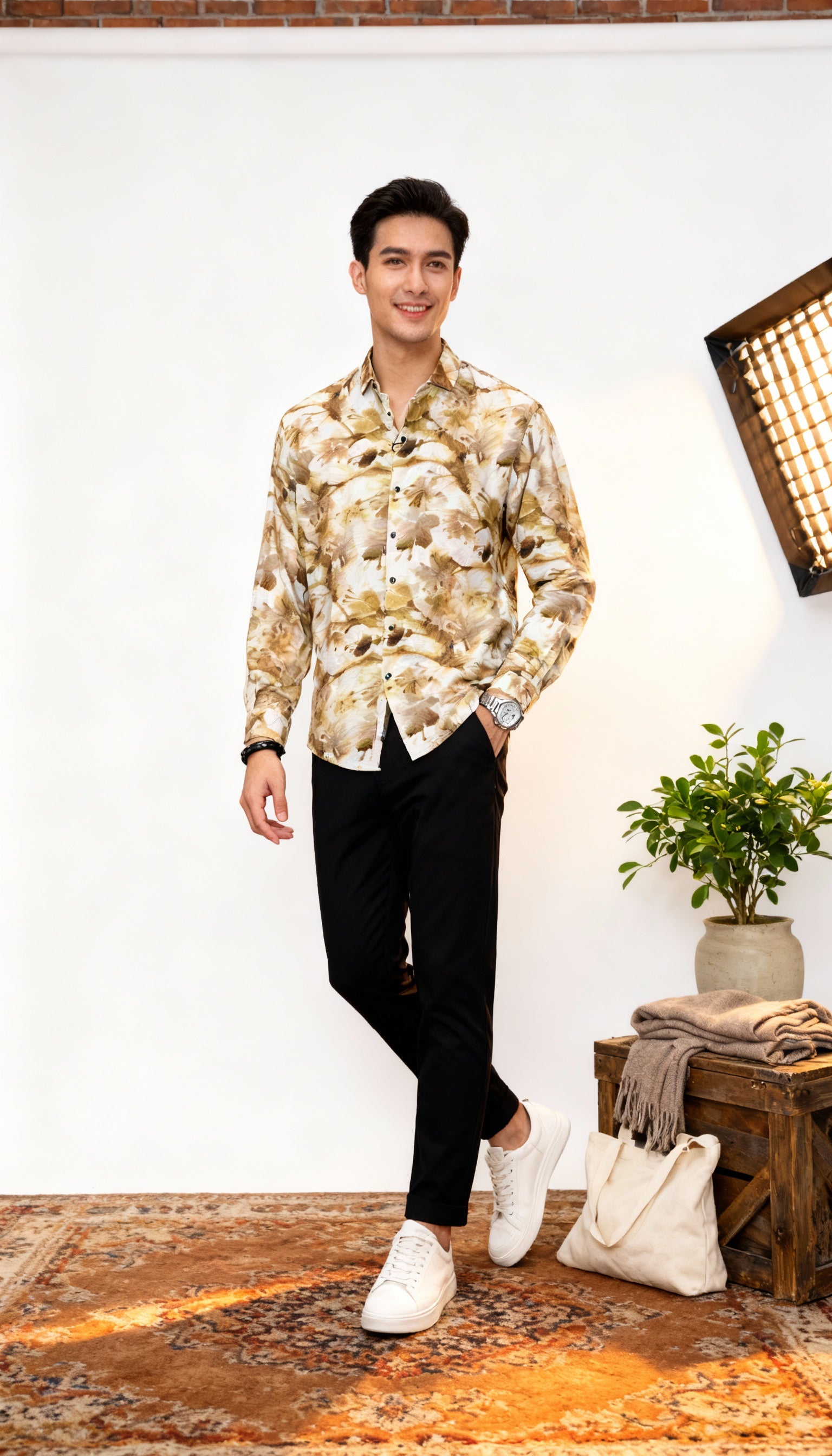 Fancy Printed Men's Shirt