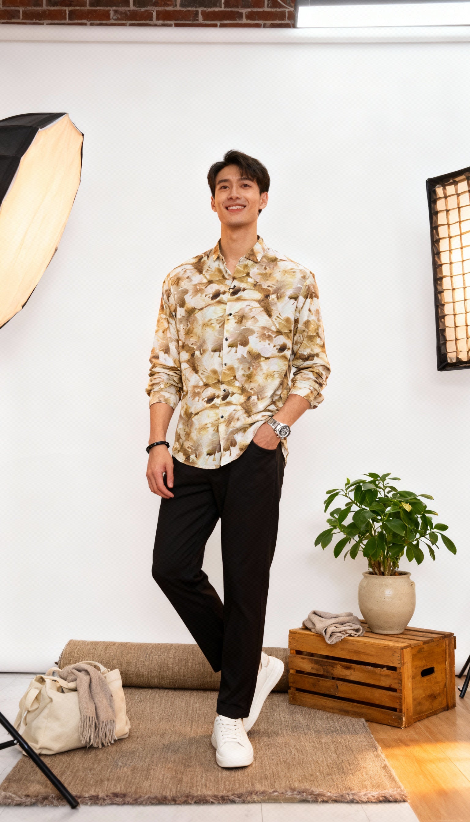 Fancy Printed Men's Shirt