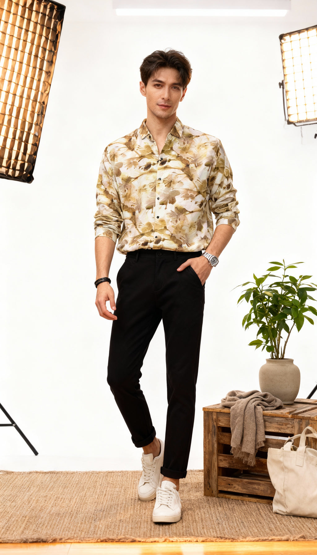 Fancy Printed Men's Shirt