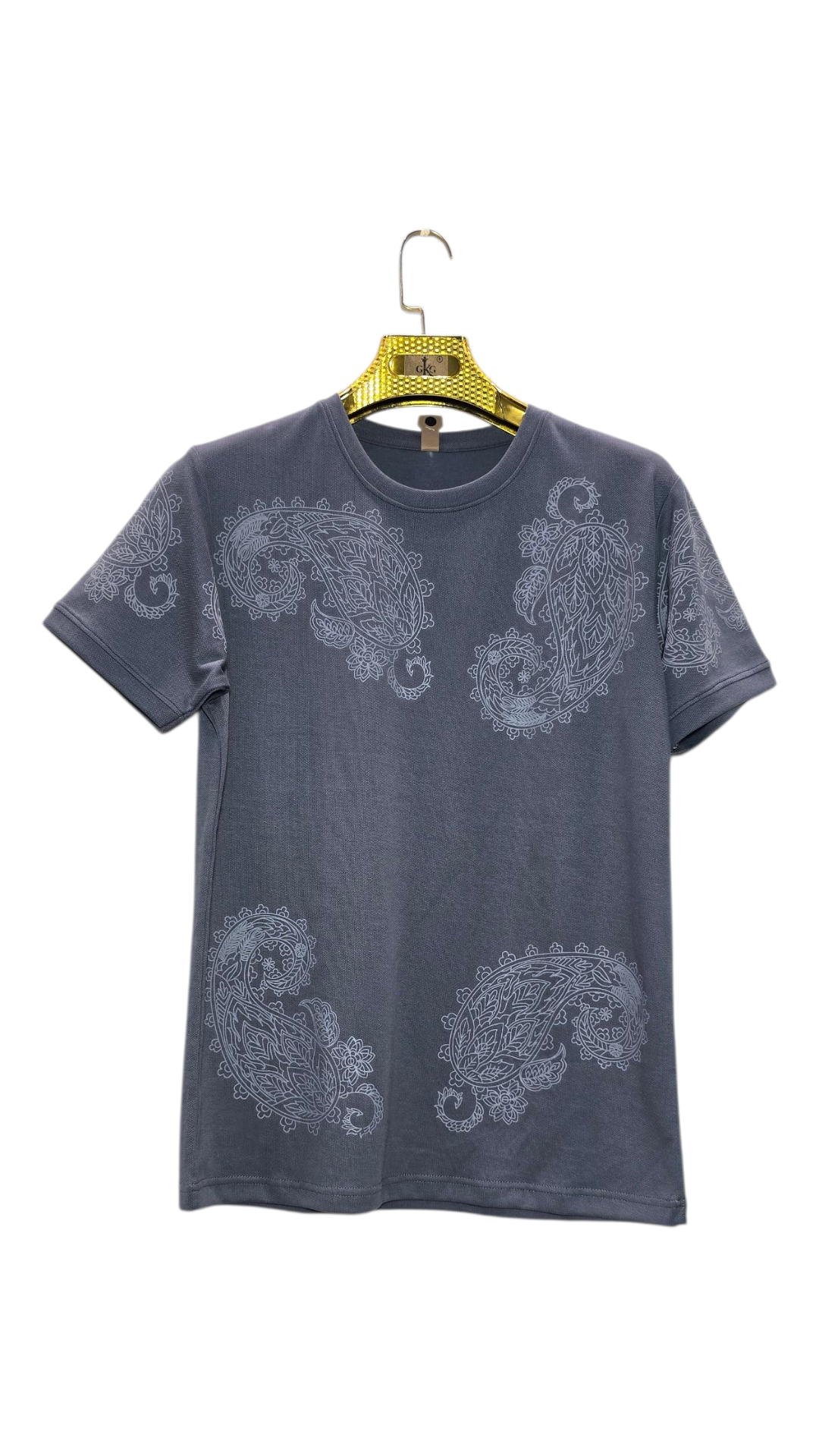 Self Printed Designer Men's T-Shirt