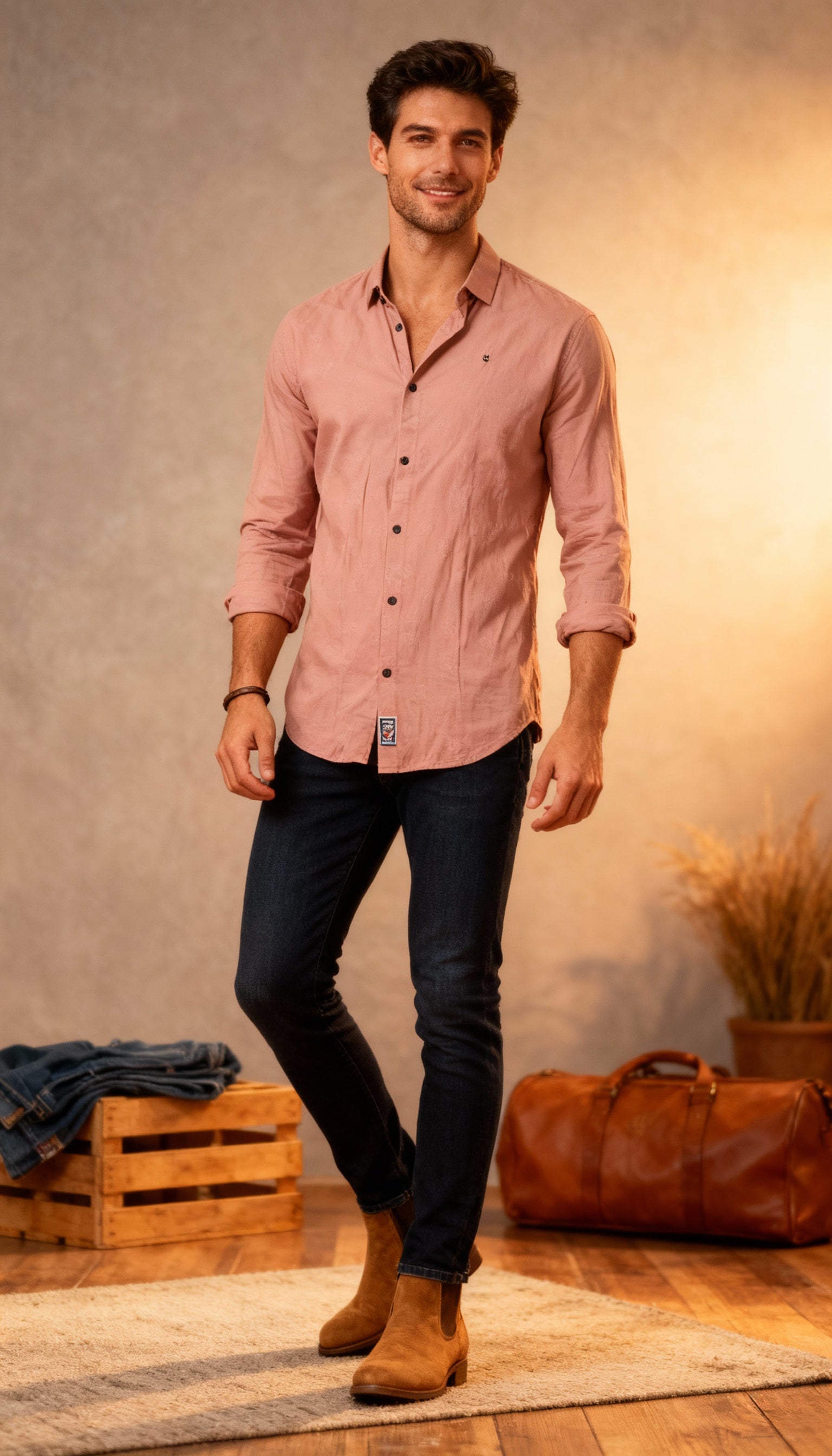 Solid Plain Men's Shirt