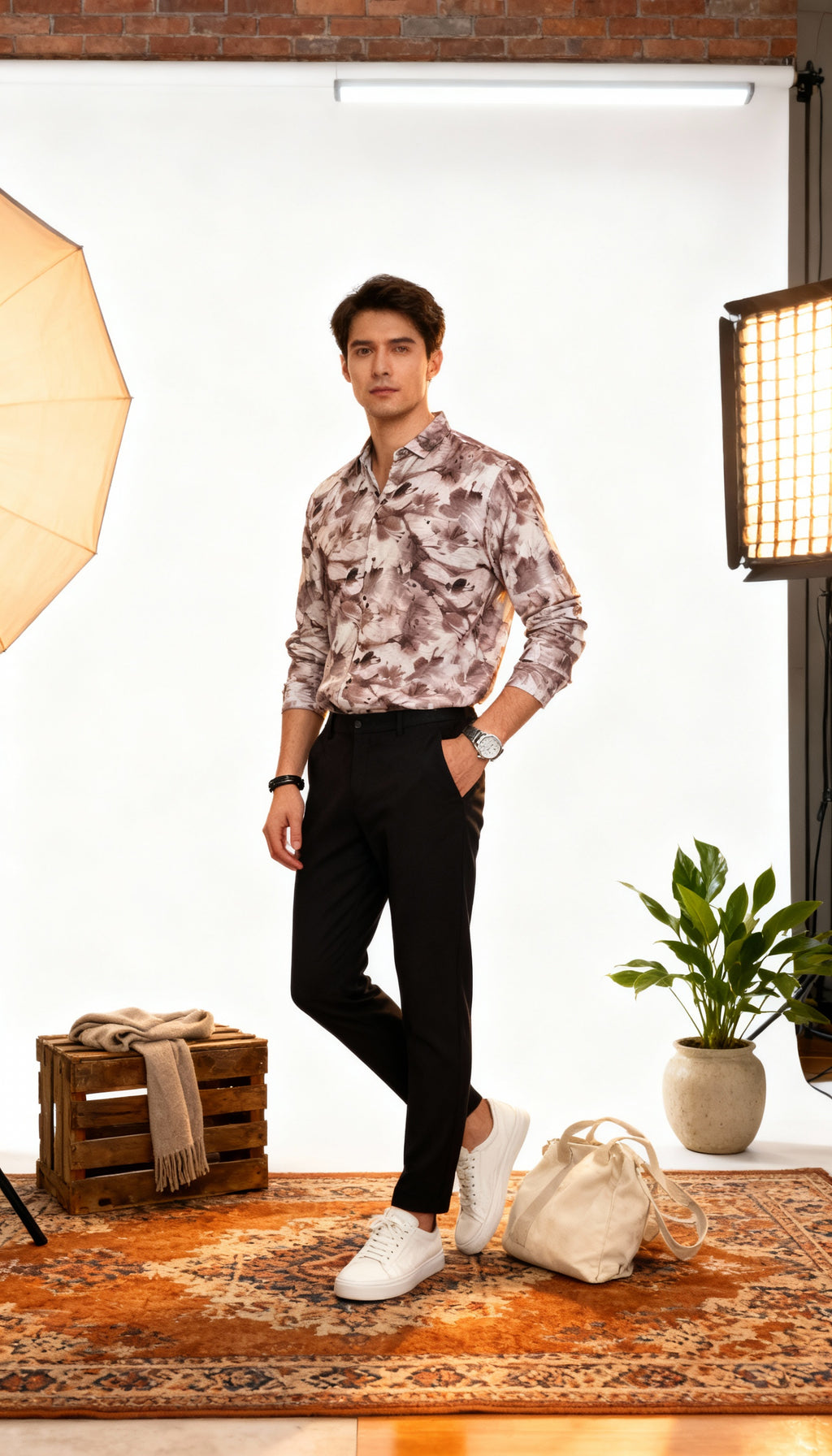 Fancy Printed Men's Shirt