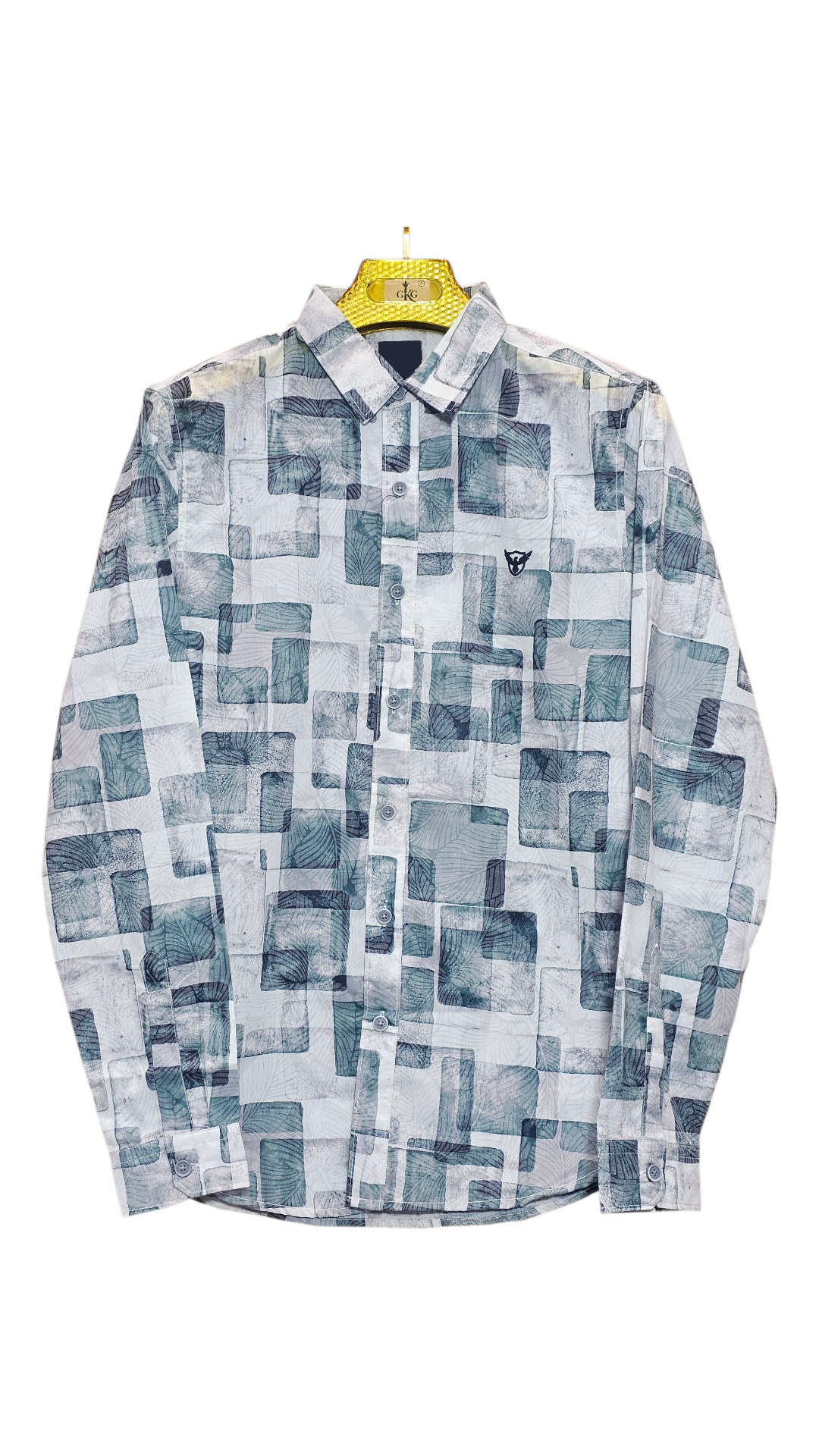 Self Printed Men's Shirt