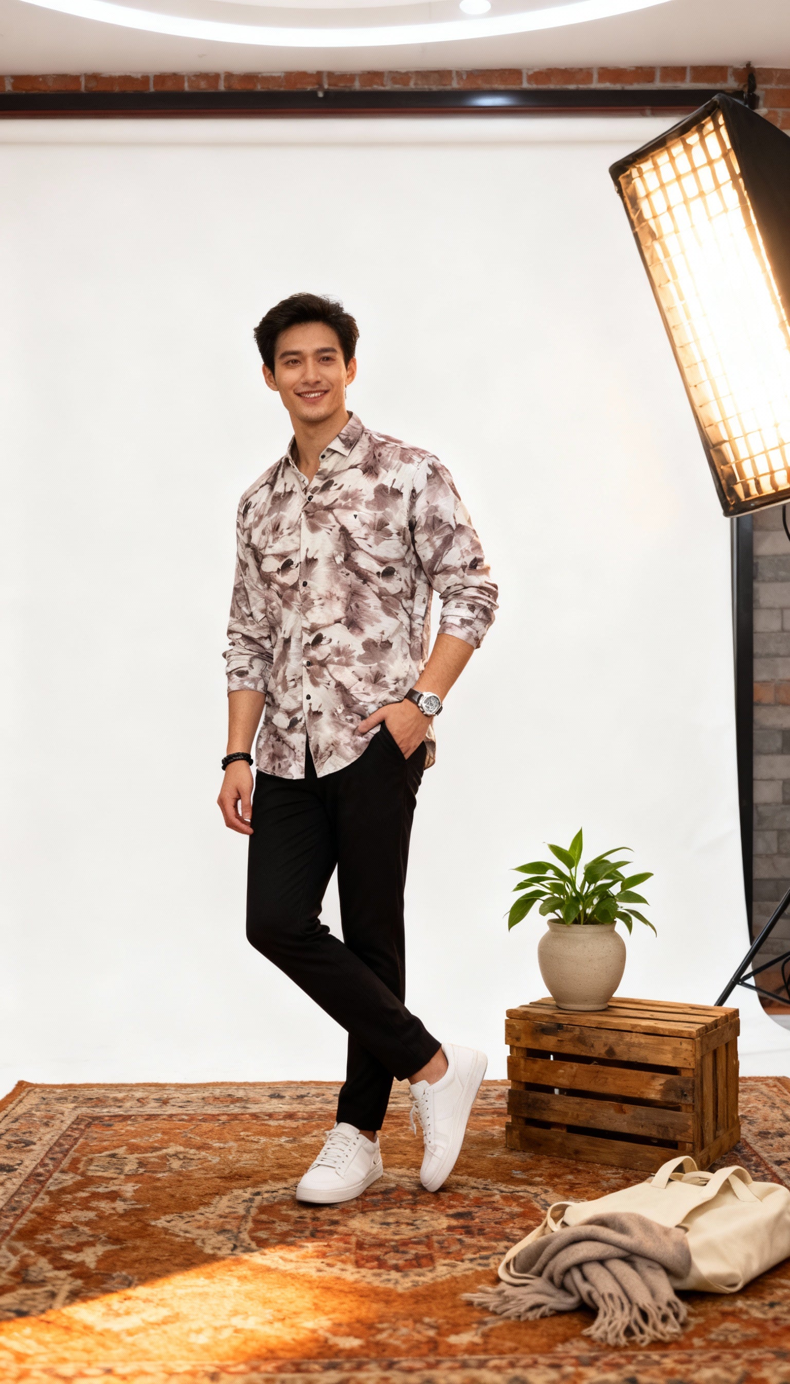 Fancy Printed Men's Shirt