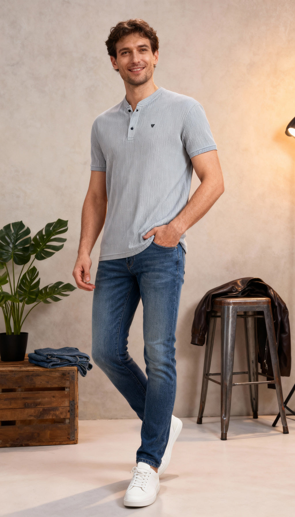 Solid Plain Men's T-Shirt