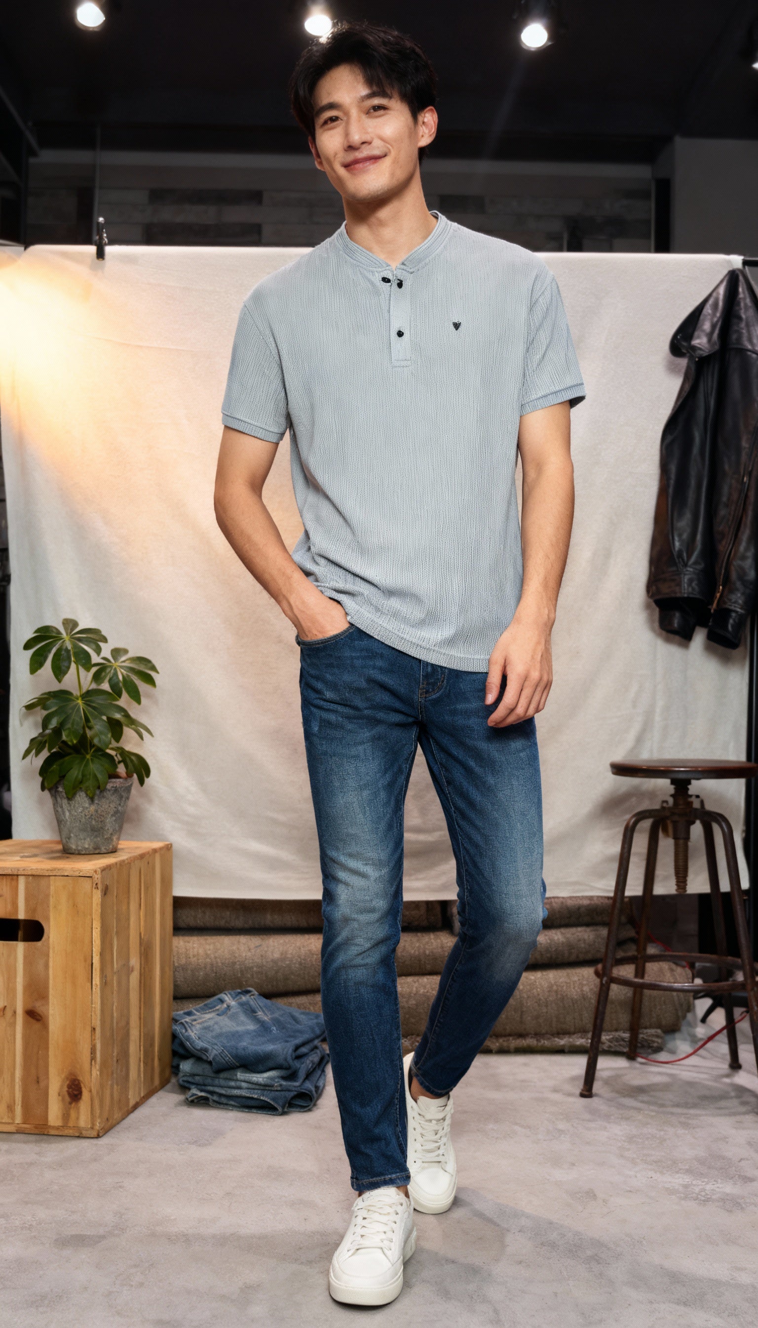 Solid Plain Men's T-Shirt