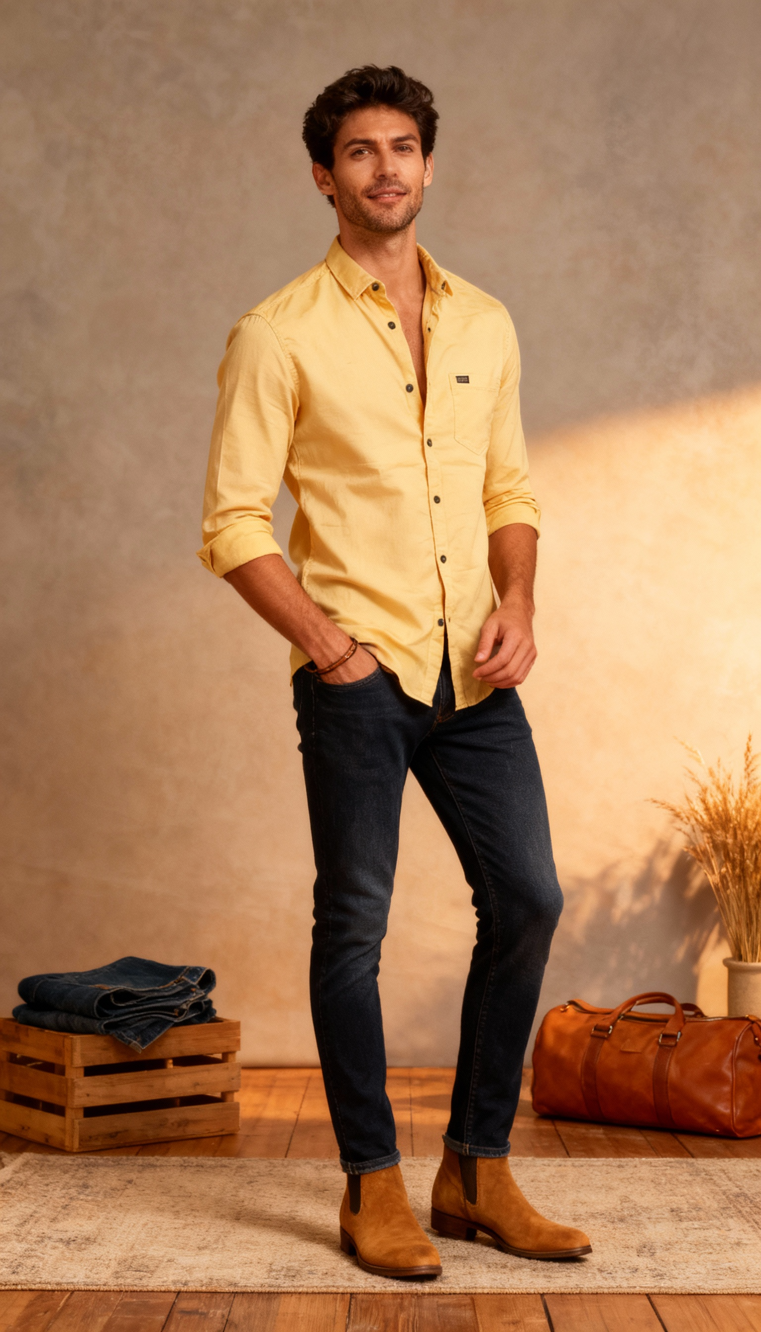 Solid Plain Men's Shirt