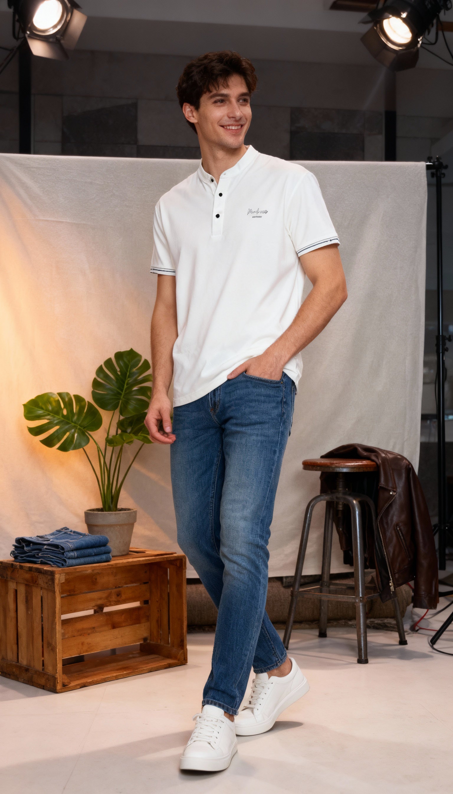 Solid Plain Men's T-Shirt