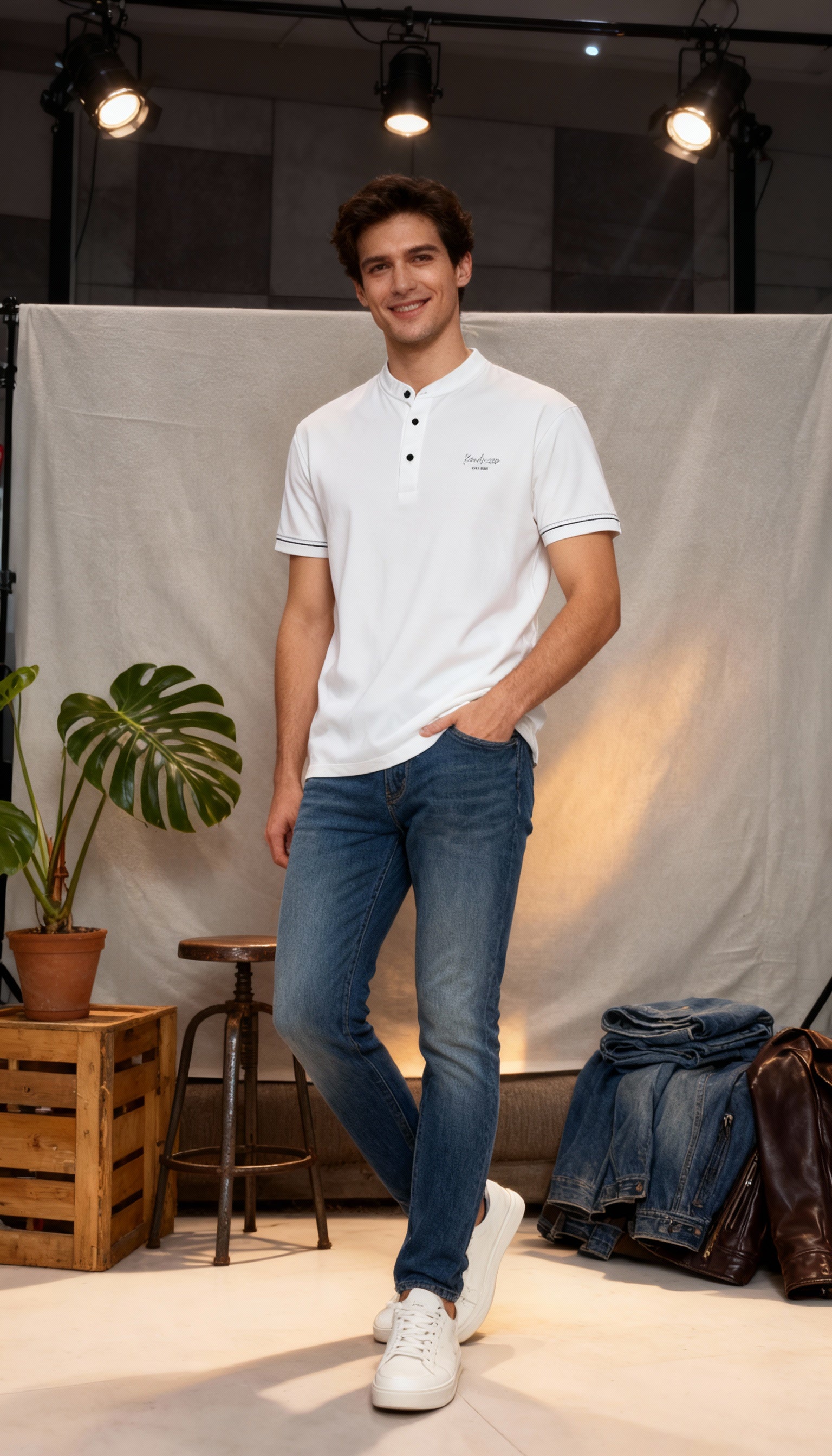 Solid Plain Men's T-Shirt