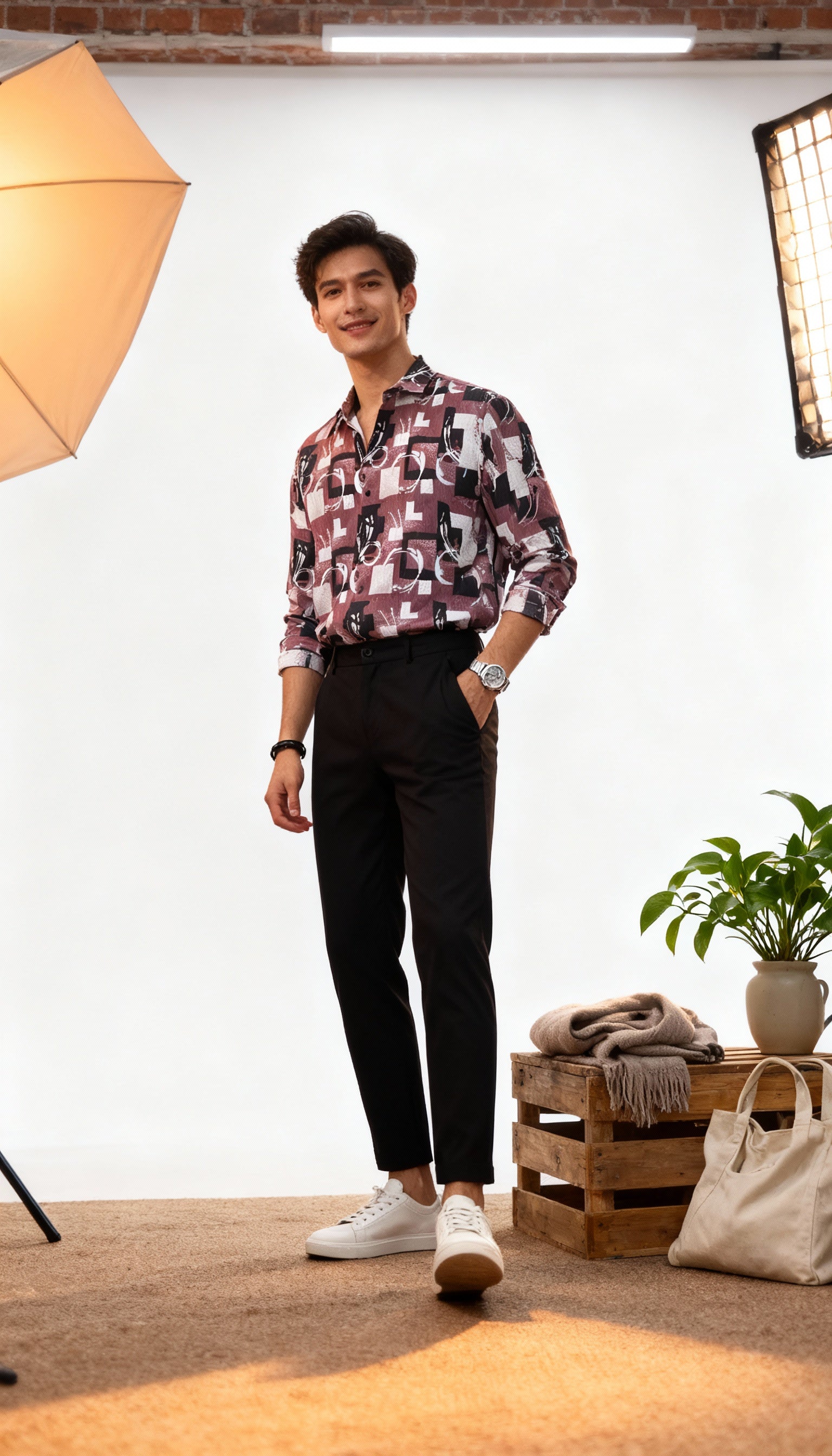 Fancy Printed Men's Shirt