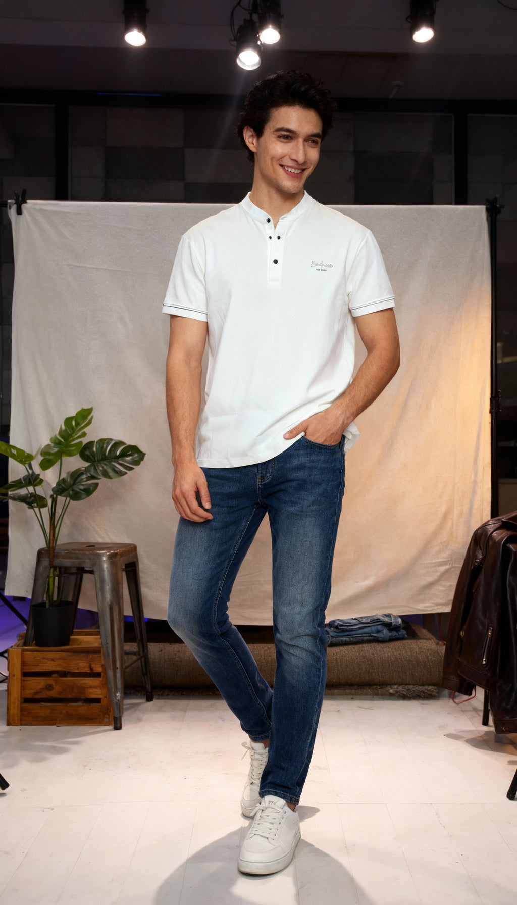Solid Plain Men's T-Shirt