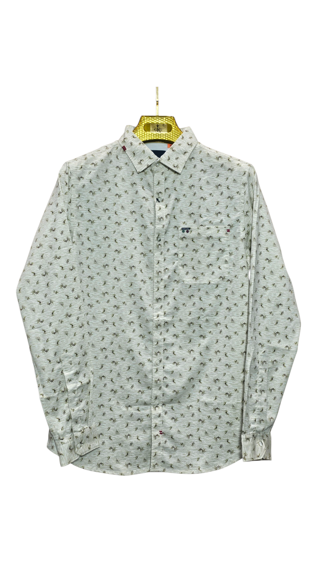 Self Printed Men's Shirt