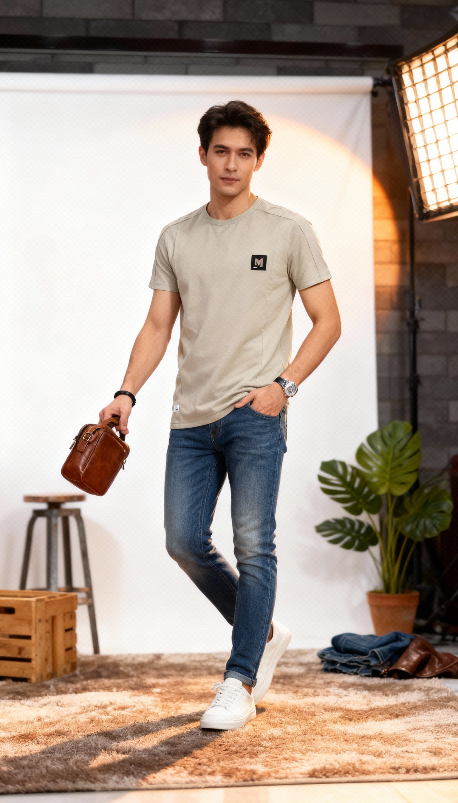 Plain Men's T-Shirt