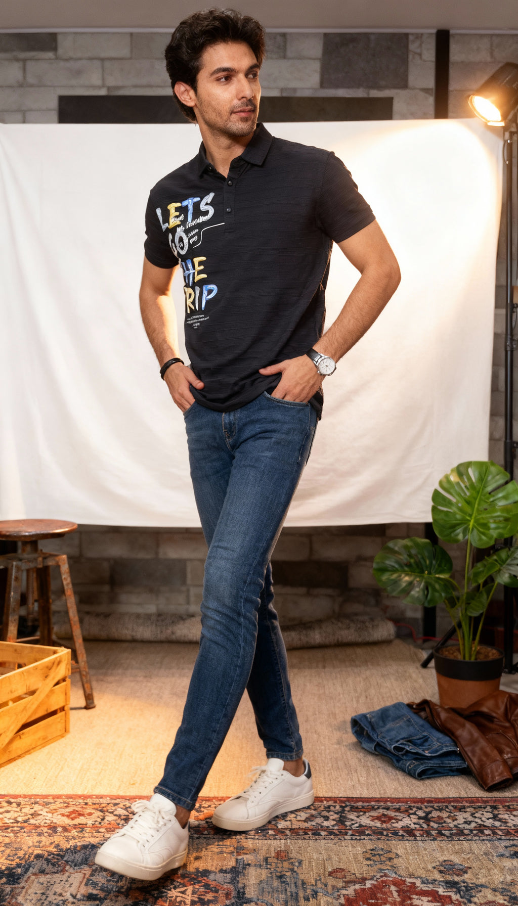 Designer Polo Men's T-Shirt