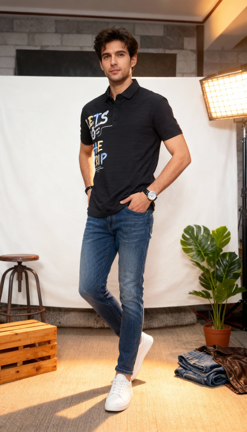 Designer Polo Men's T-Shirt