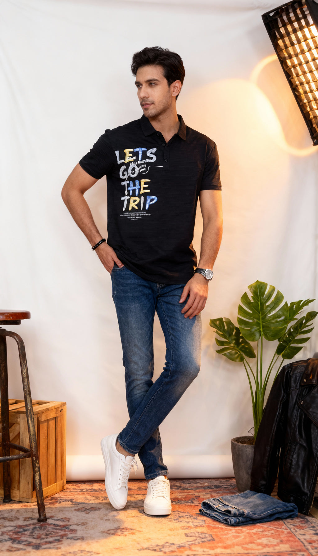 Designer Polo Men's T-Shirt