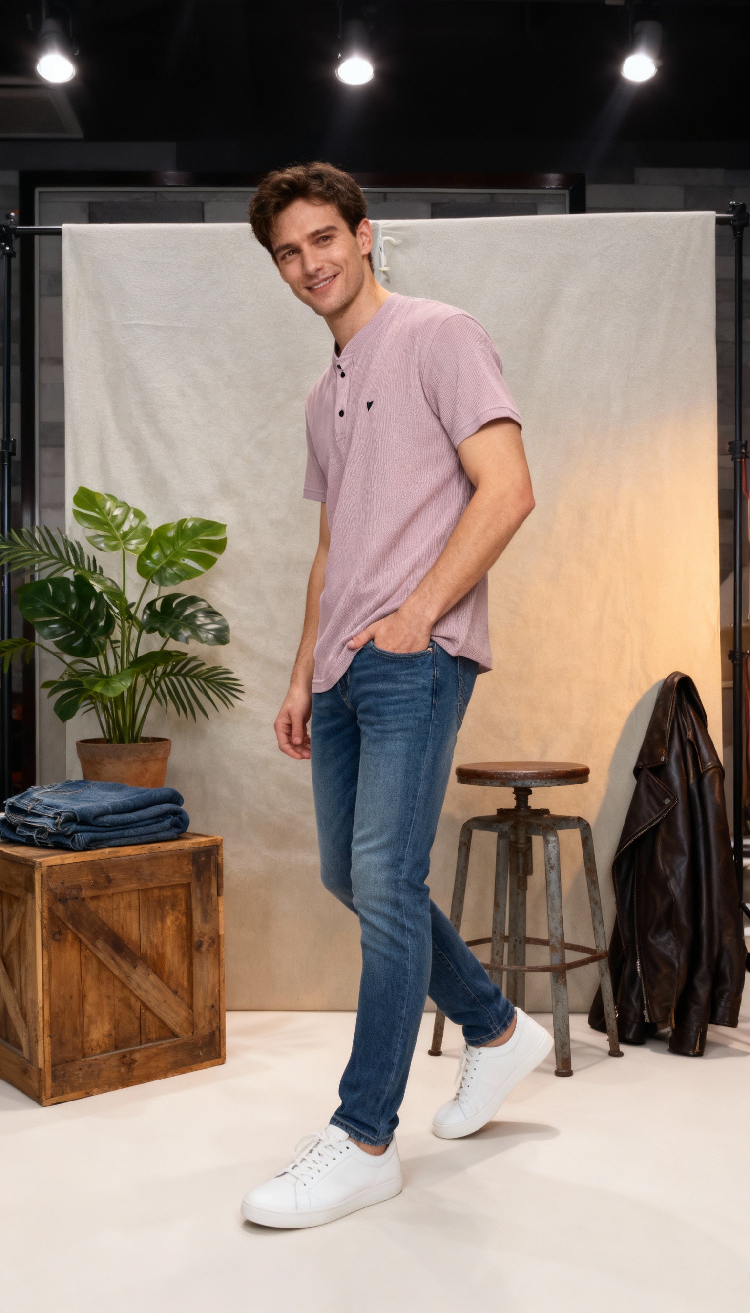 Solid Plain Polo Men's T-Shirt