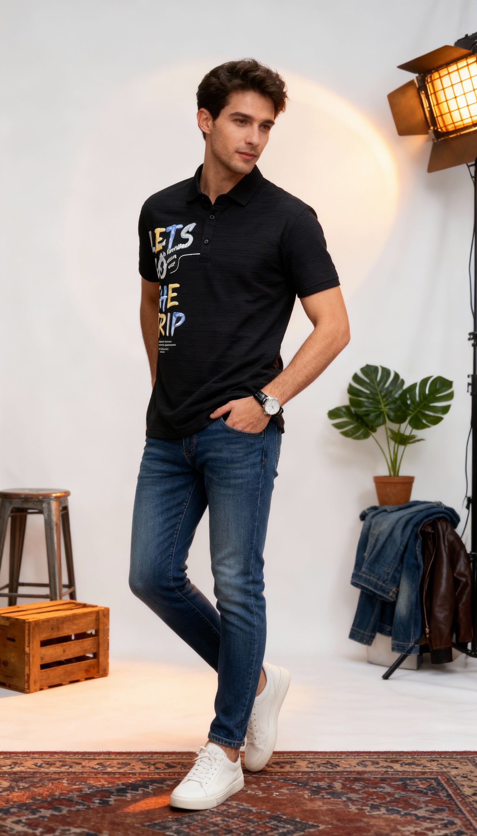 Designer Polo Men's T-Shirt