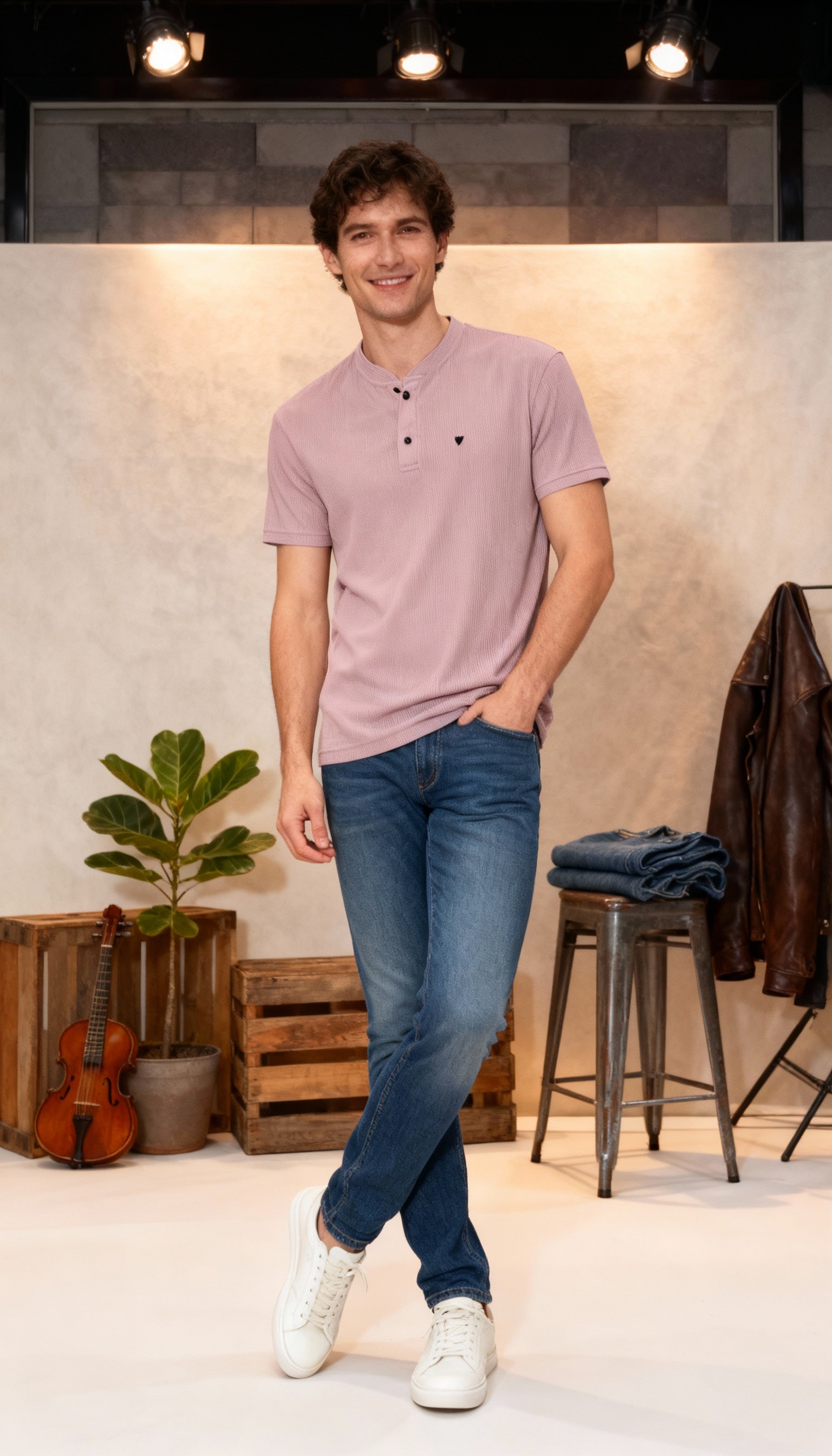 Solid Plain Polo Men's T-Shirt