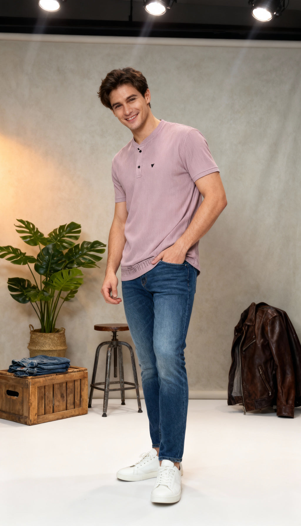 Solid Plain Polo Men's T-Shirt