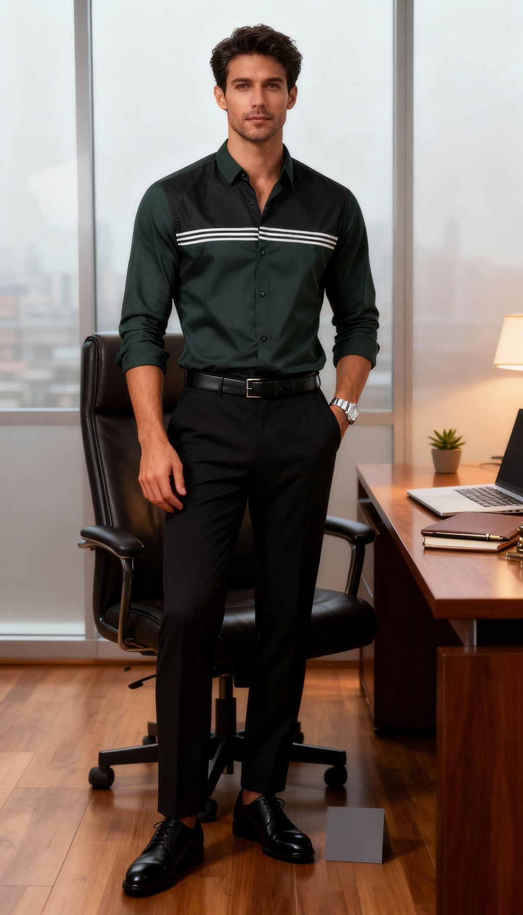 Self Design Club Wear Men's Shirt