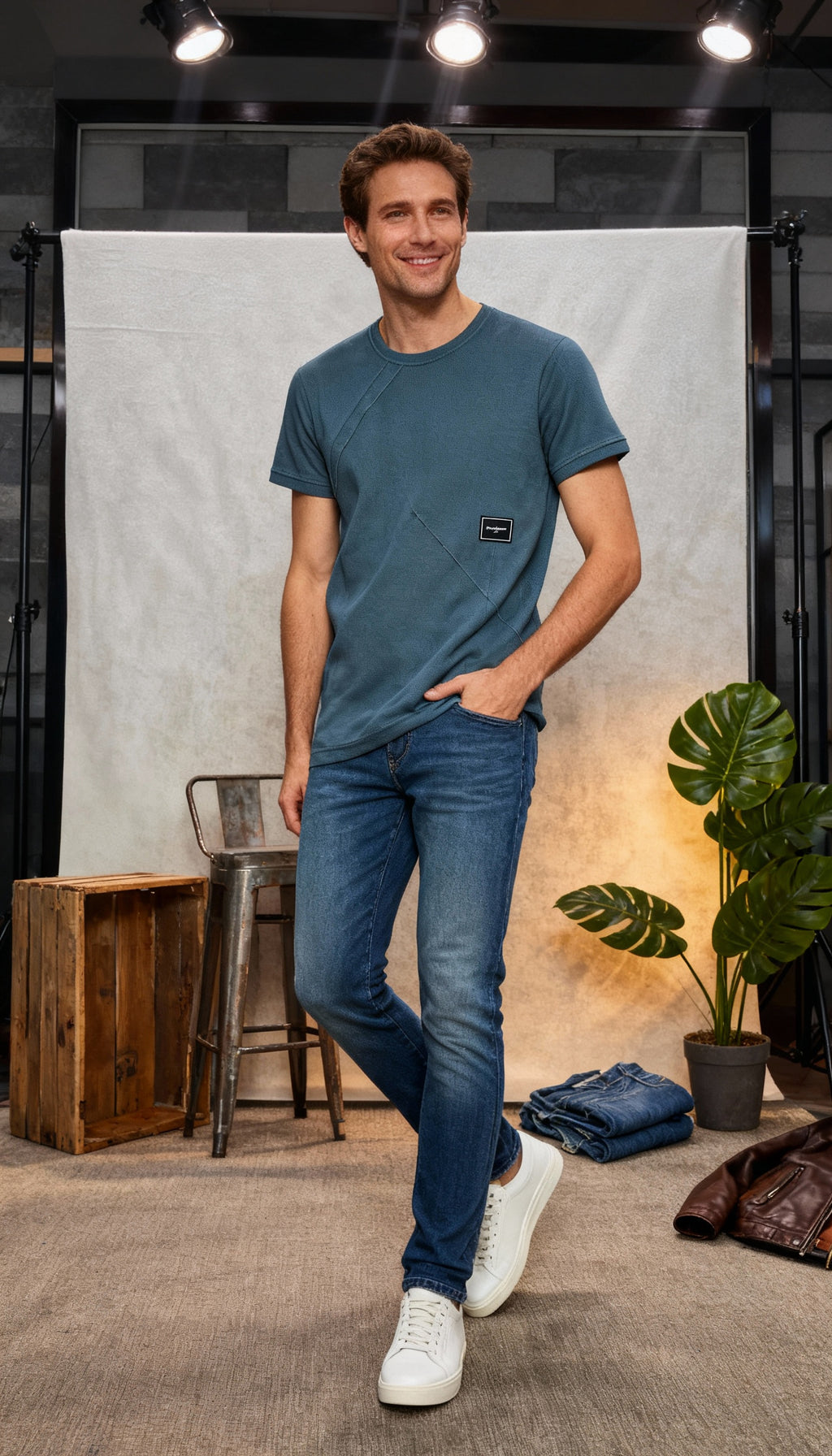 Solid Plain Polo Men's T-Shirt