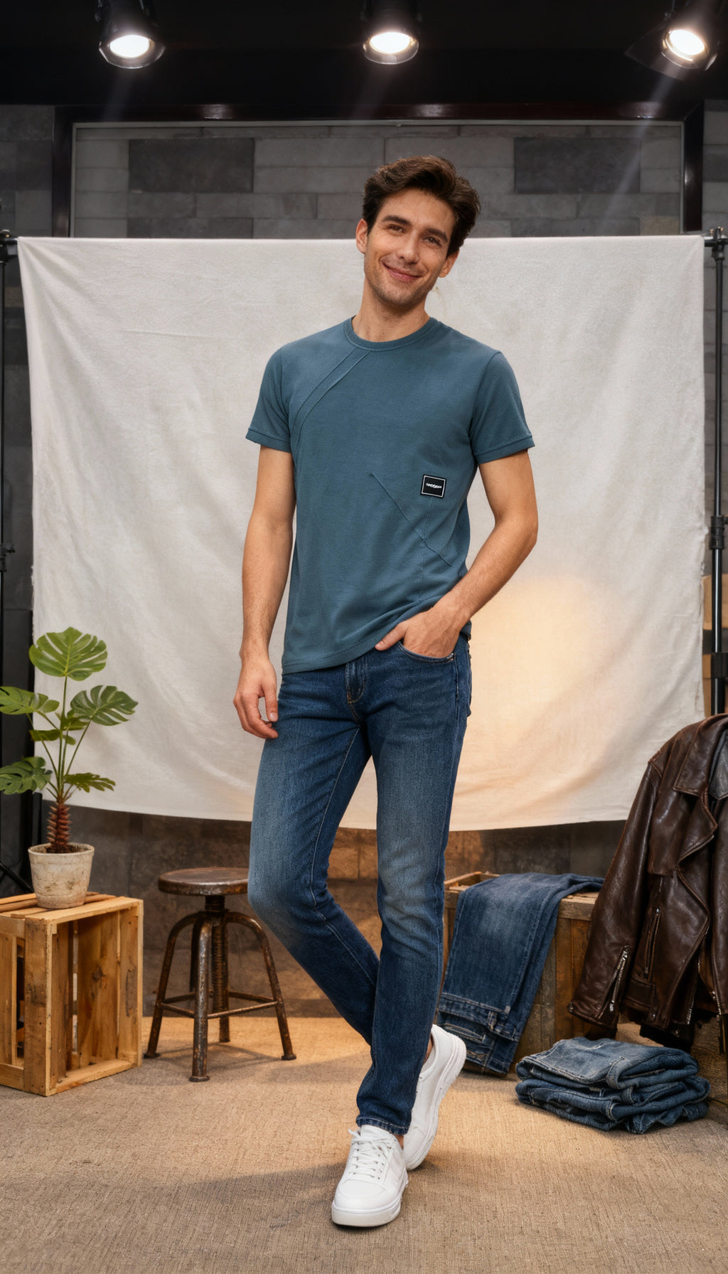 Solid Plain Polo Men's T-Shirt