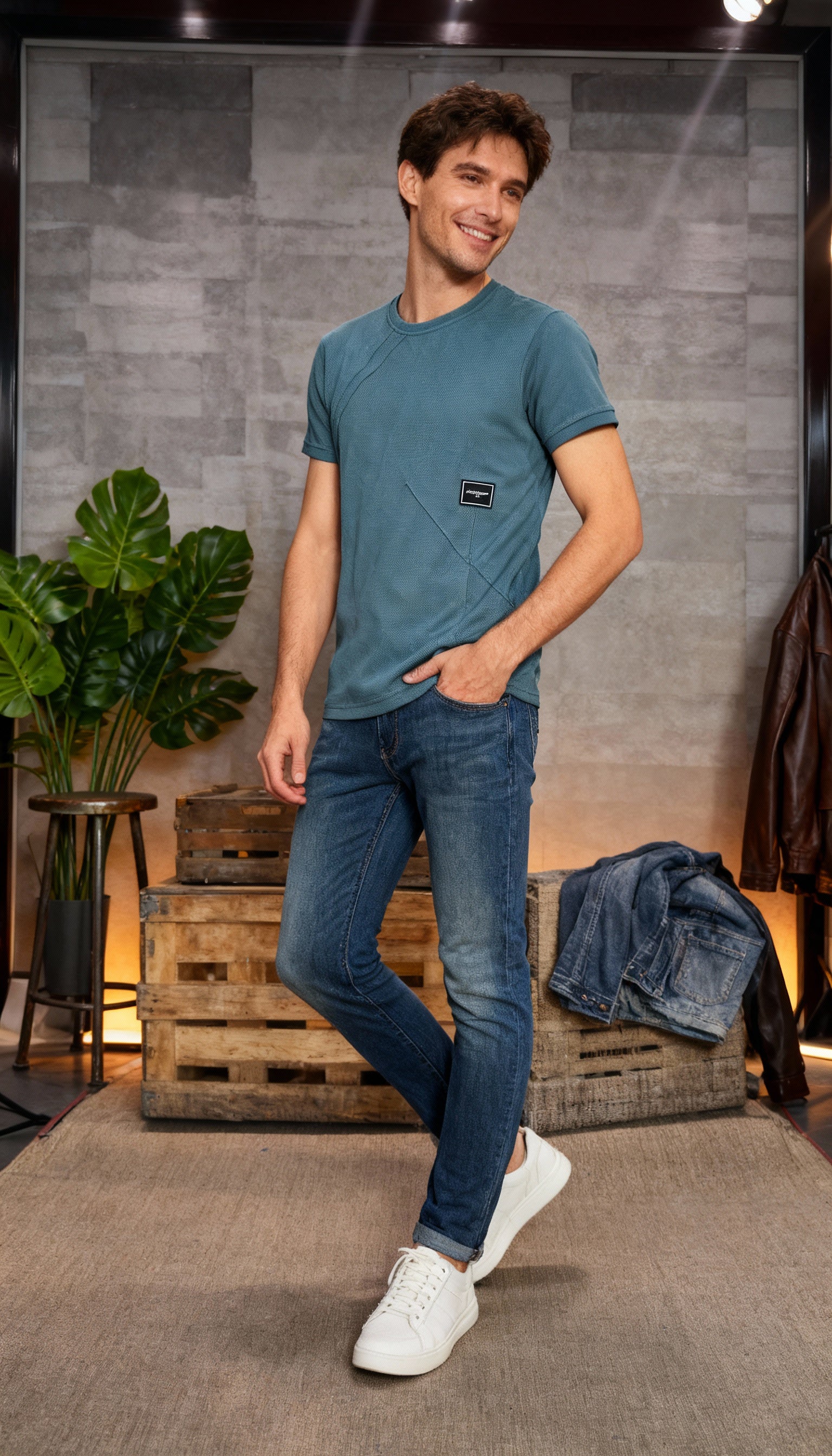 Solid Plain Polo Men's T-Shirt