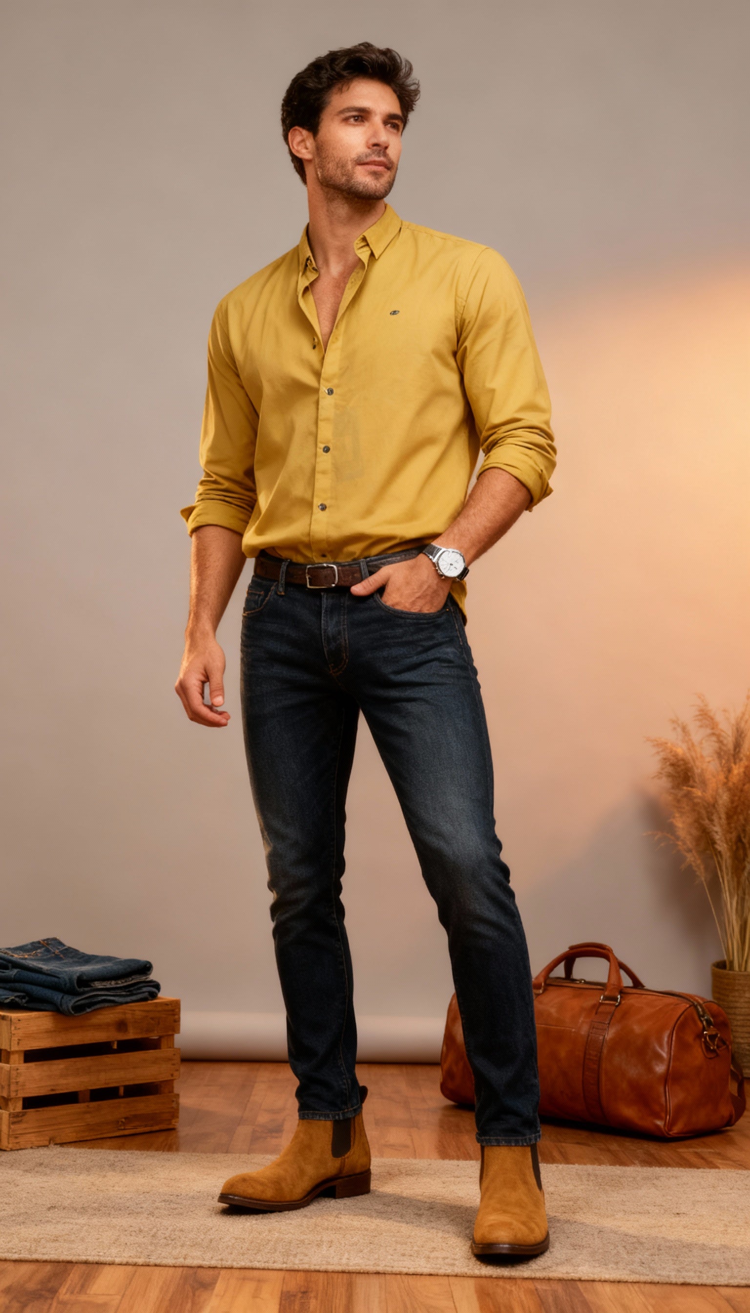 Solid Plain Men's Shirt