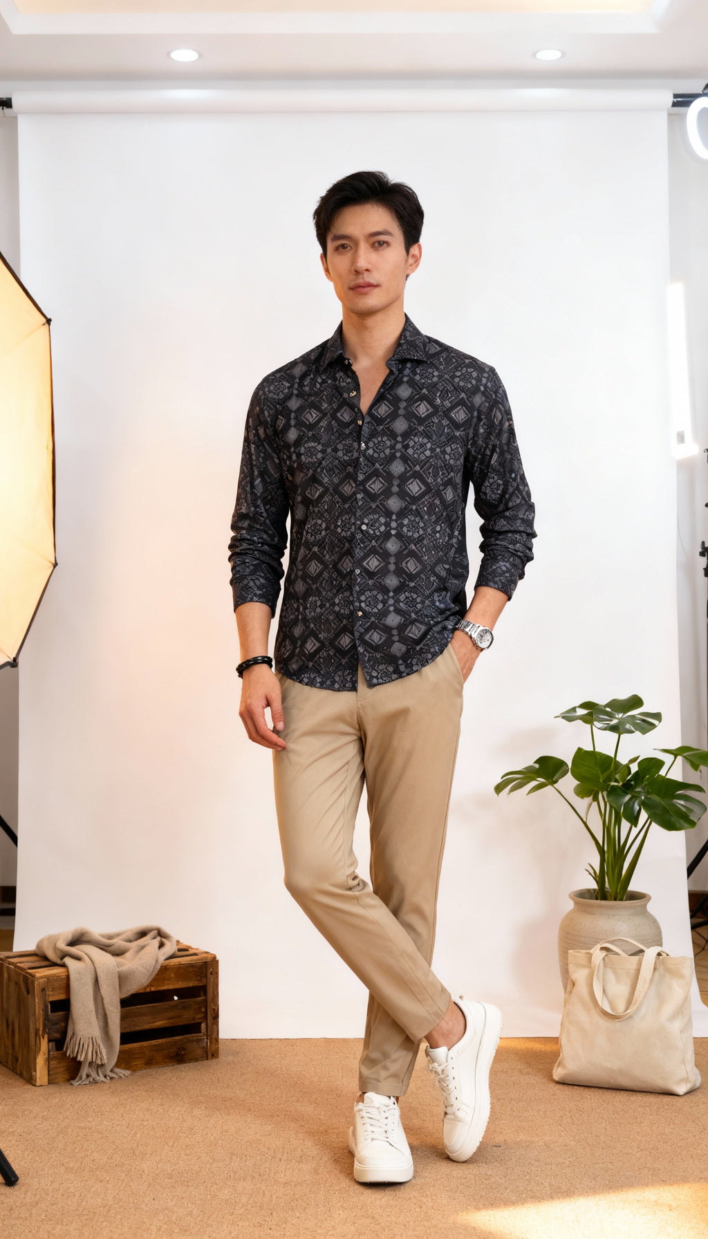 Fancy Printed Men's Shirt