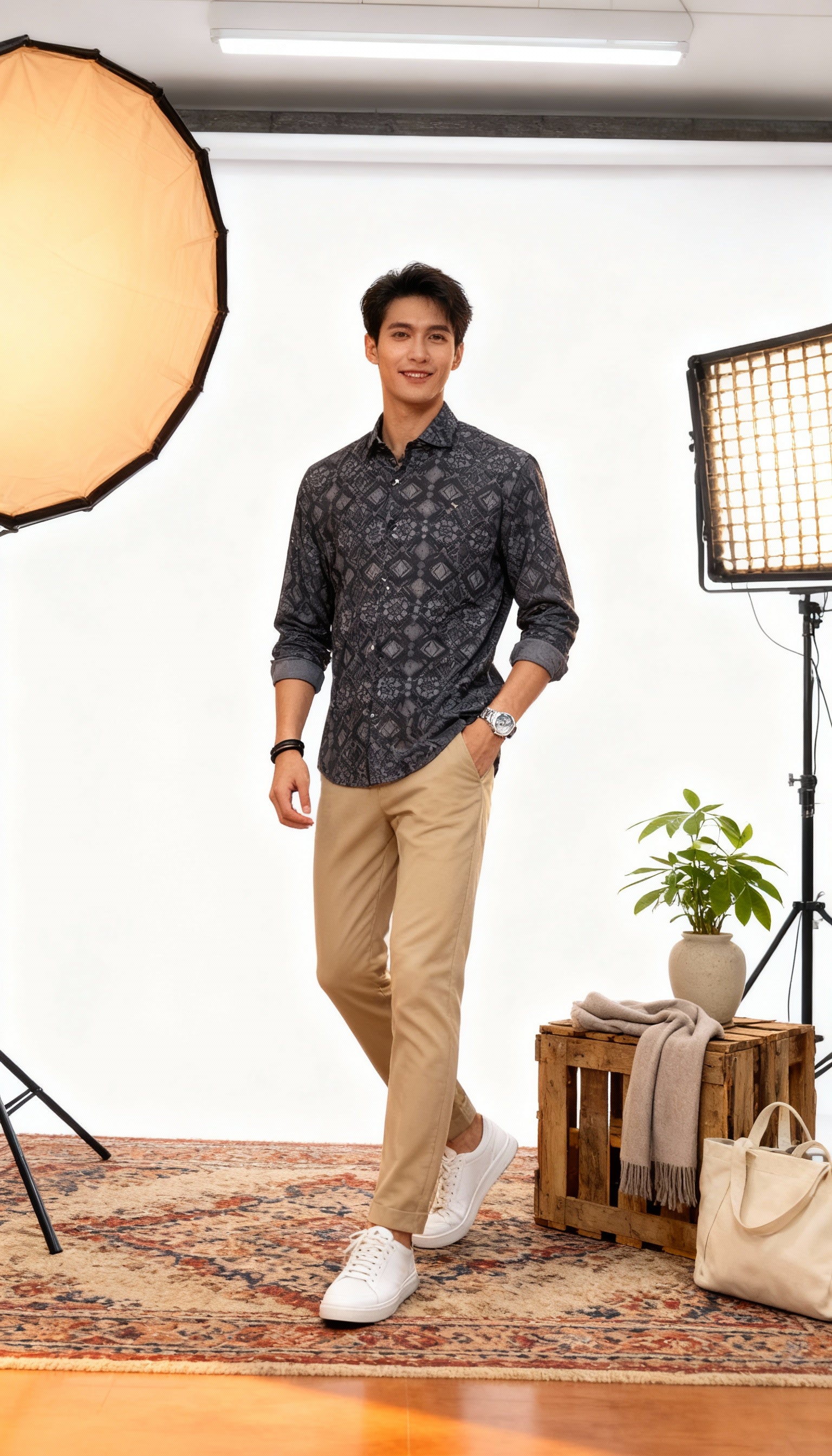 Fancy Printed Men's Shirt