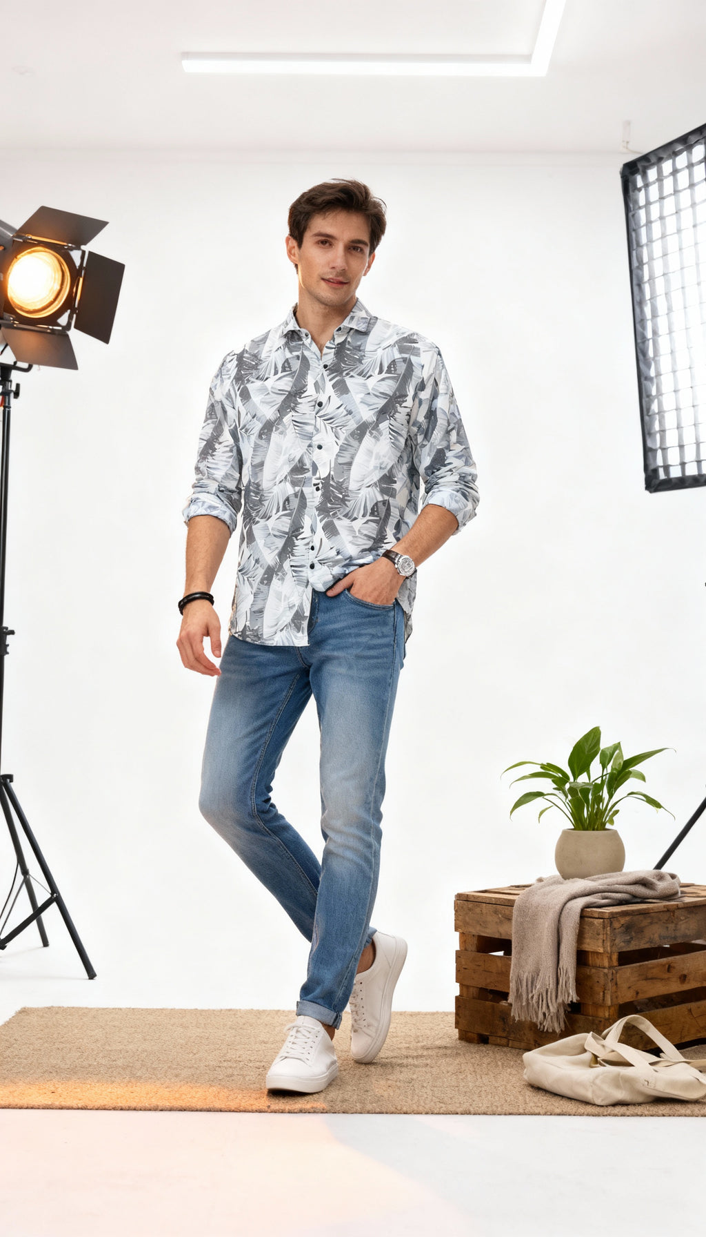 Fancy Printed Men's Shirt