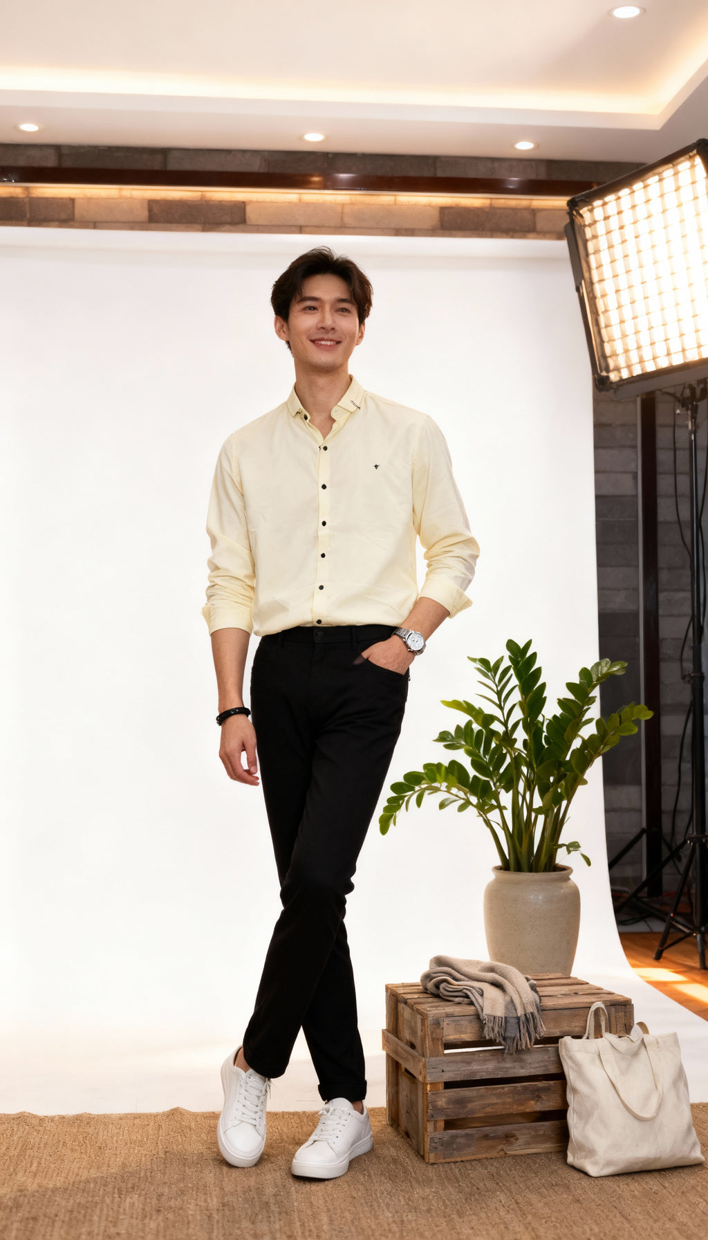 Solid Plain Men's Shirt