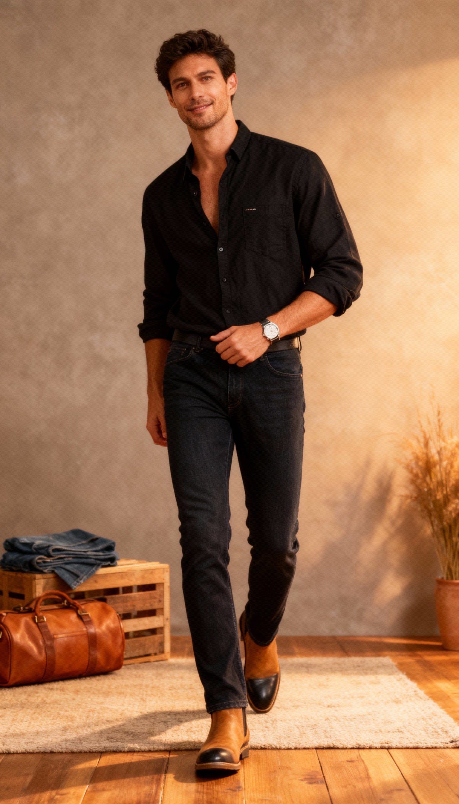 Solid Plain Men's Shirt