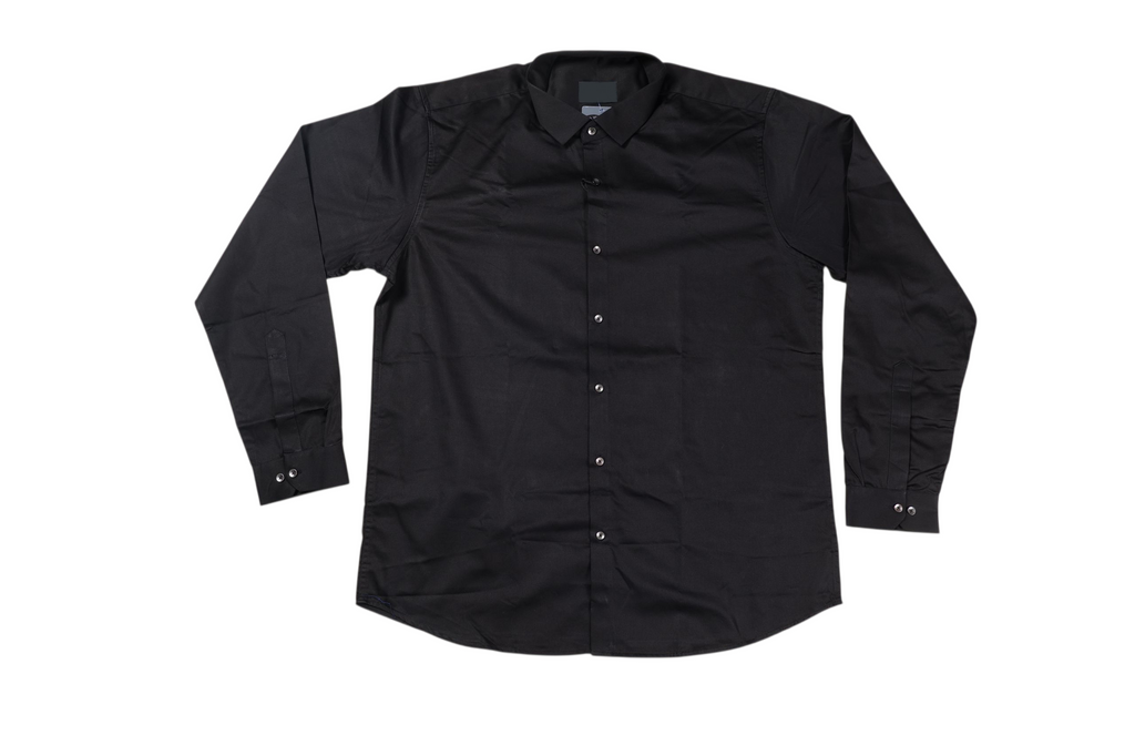 Solid Plain Club Wear Men's Shirt