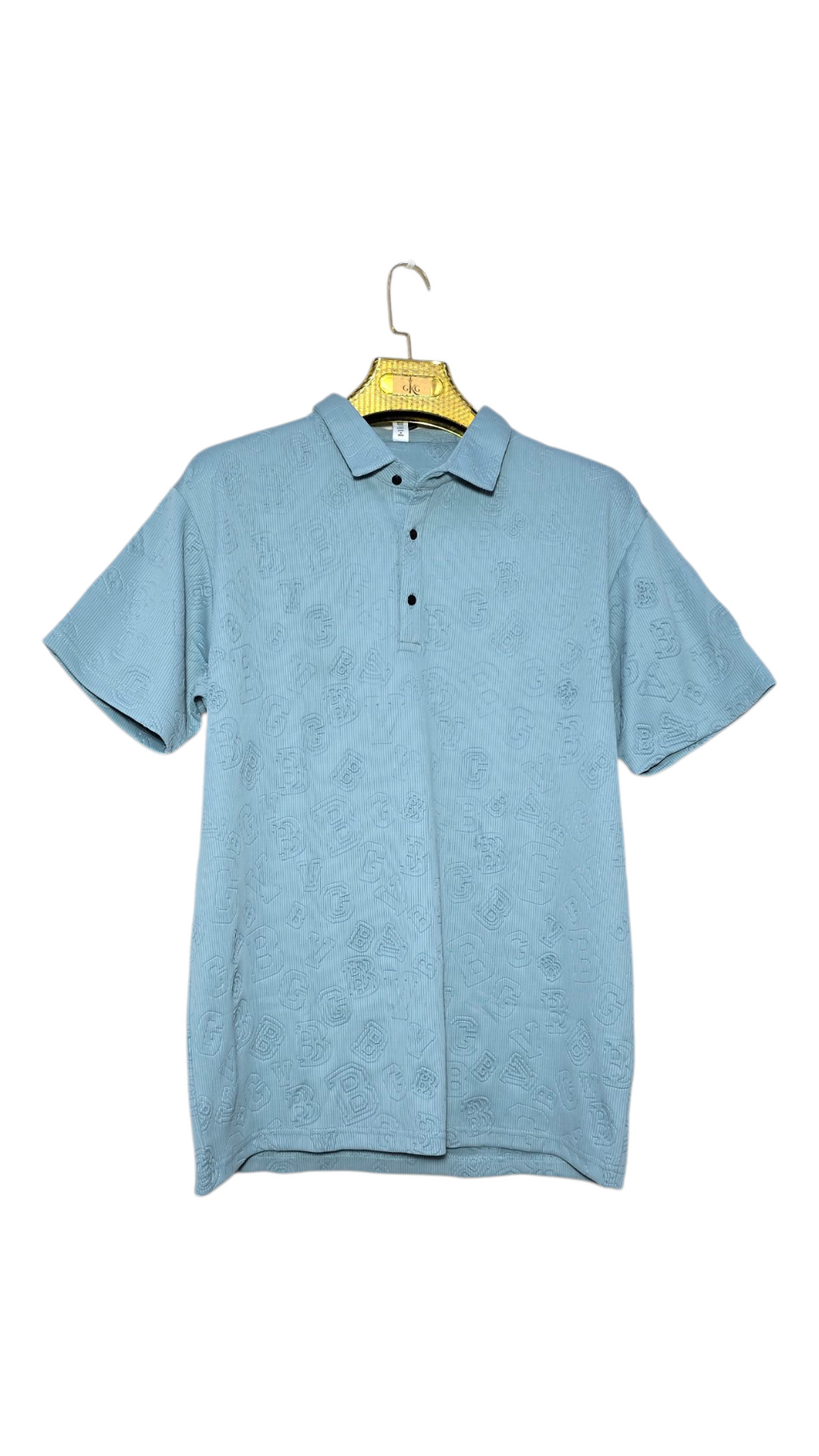 Self Printed Polo Men's T-Shirt