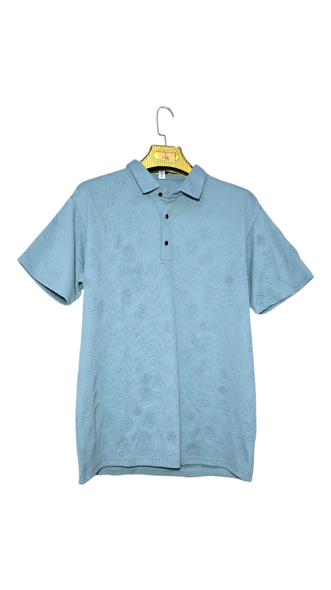 Self Printed Polo Men's T-Shirt