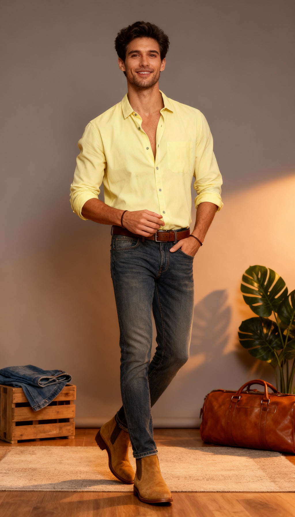 Solid Plain Men's Shirt