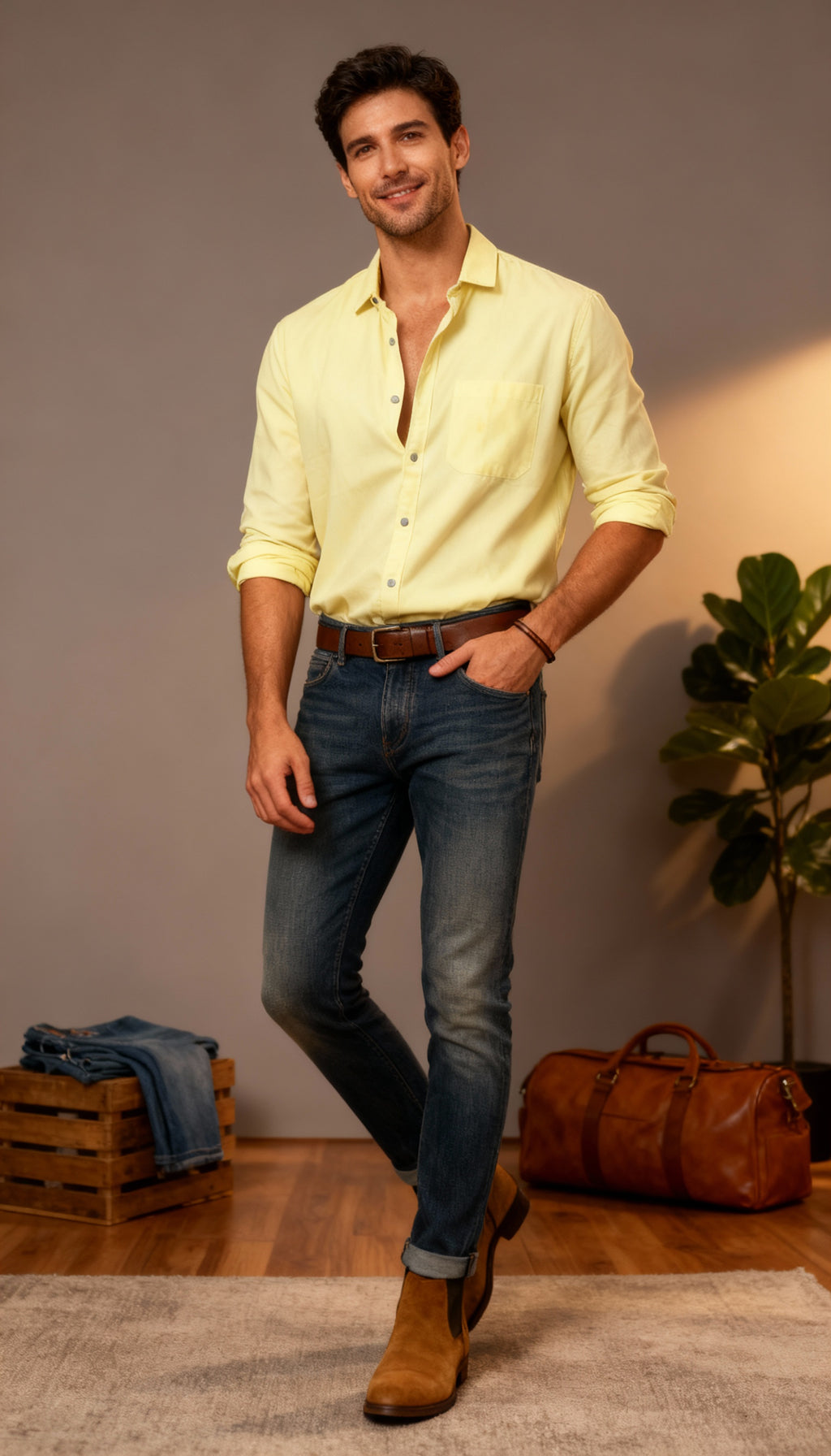 Solid Plain Men's Shirt