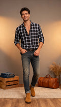 Checks Men's Shirt