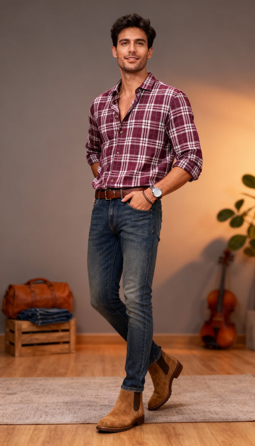 Checks Men's Shirt